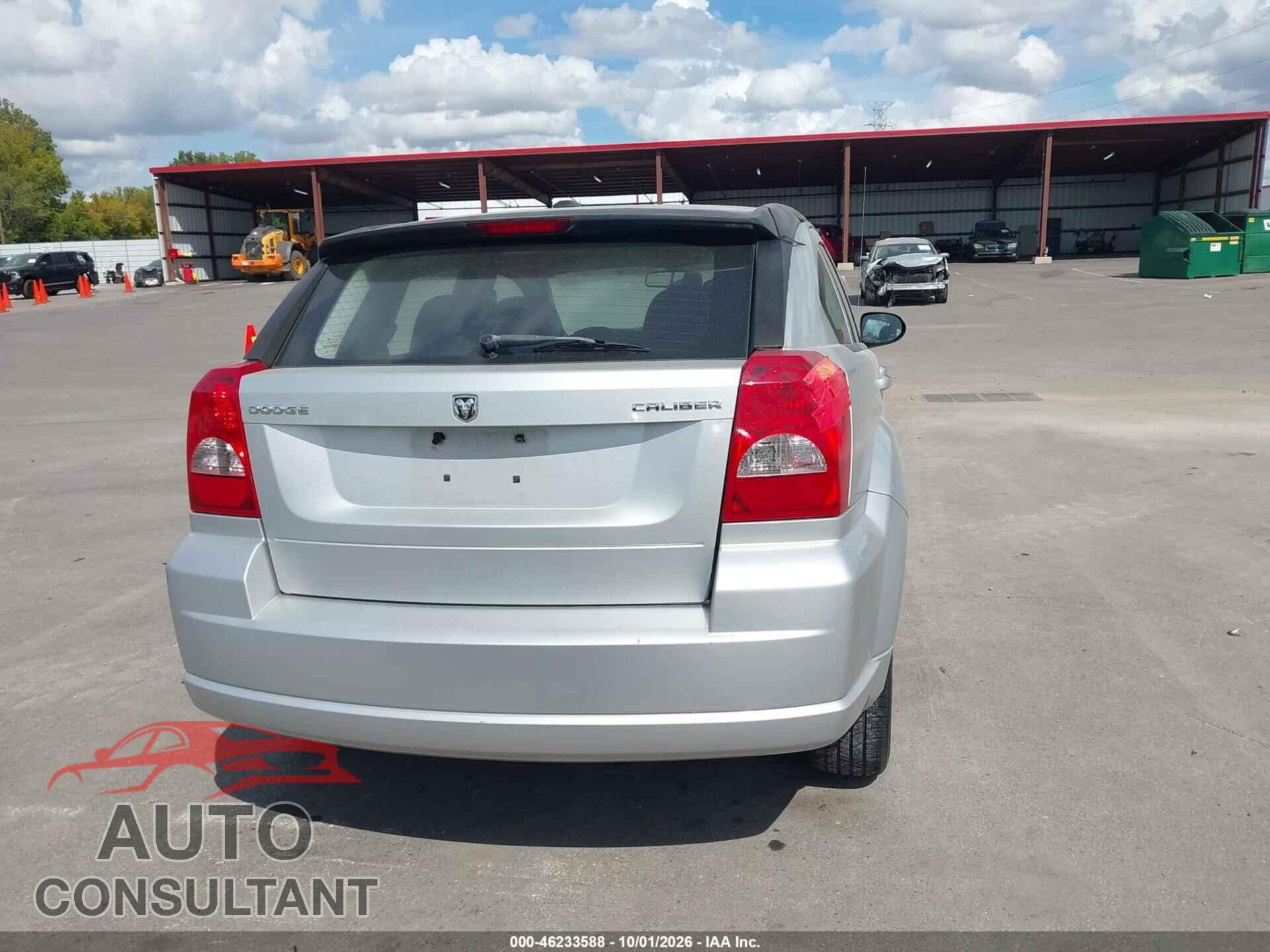 DODGE CALIBER 2012 - 1C3CDWDA6CD536007