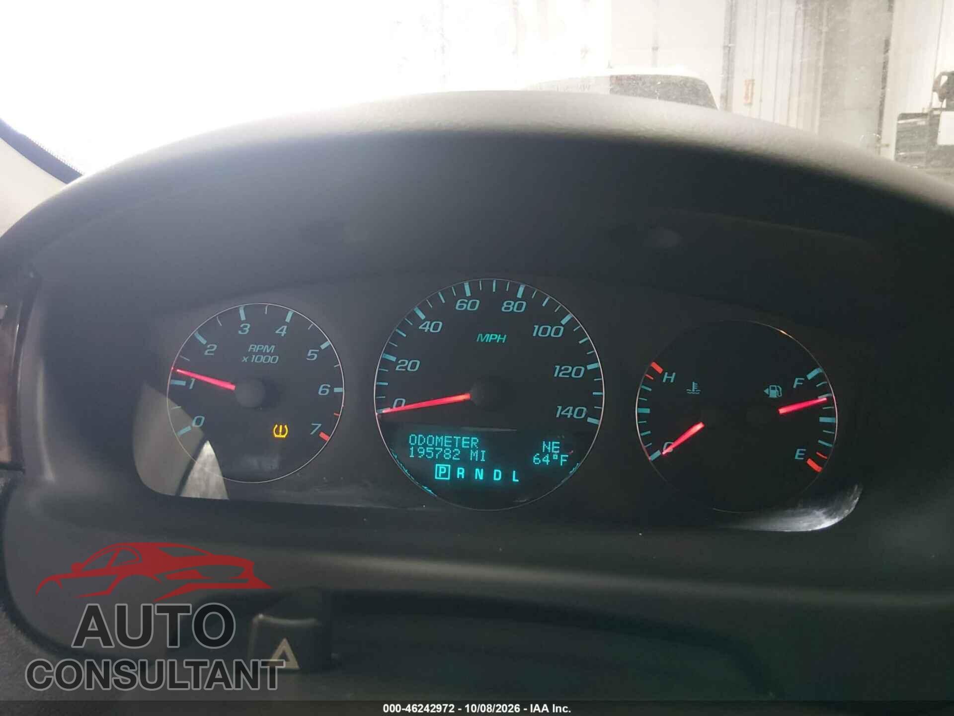 CHEVROLET IMPALA 2012 - 2G1WC5E36C1179602