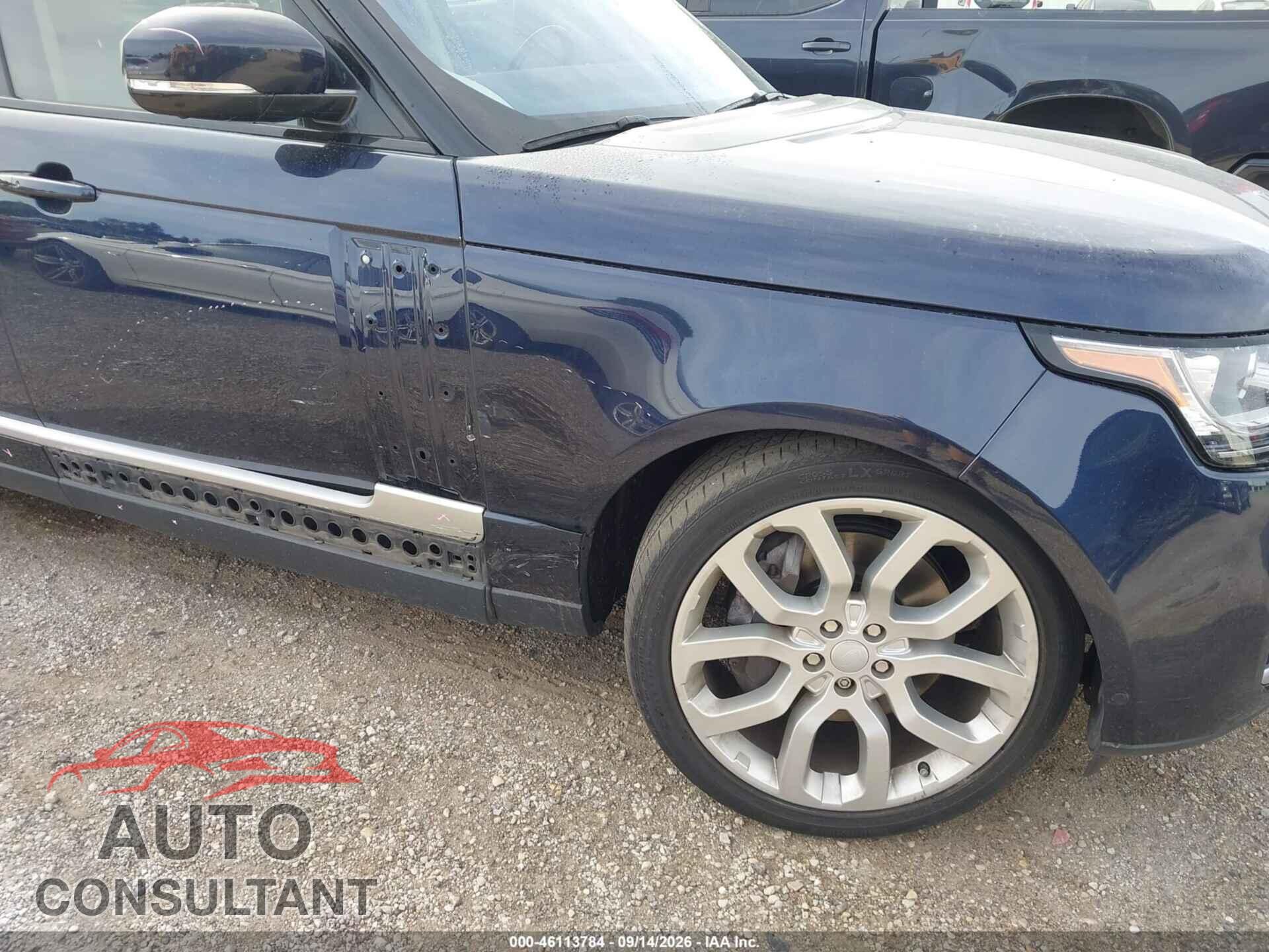 LAND ROVER RANGE ROVER 2017 - SALGS2FE8HA362647
