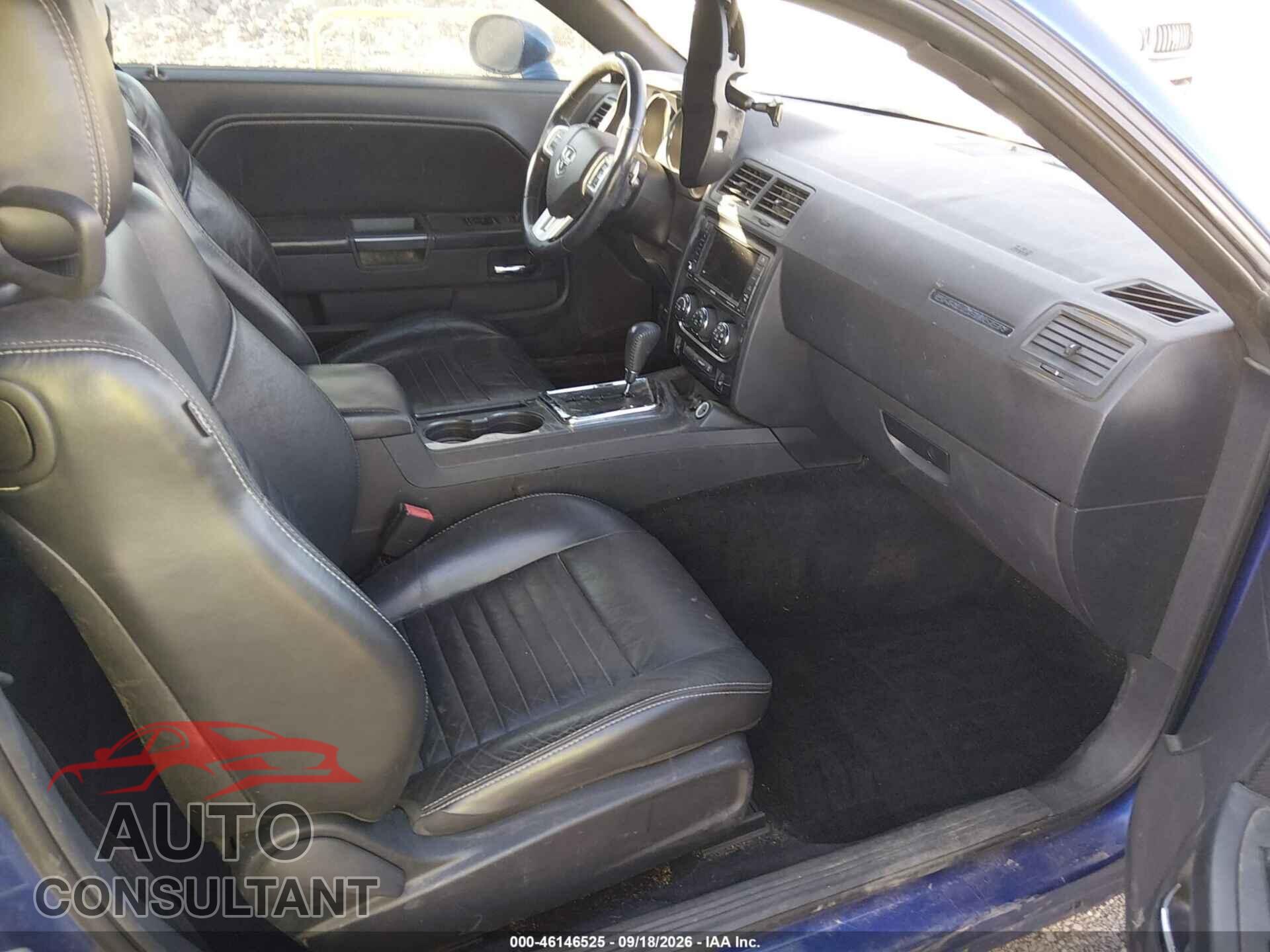 DODGE CHALLENGER 2012 - 2C3CDYAG1CH292371