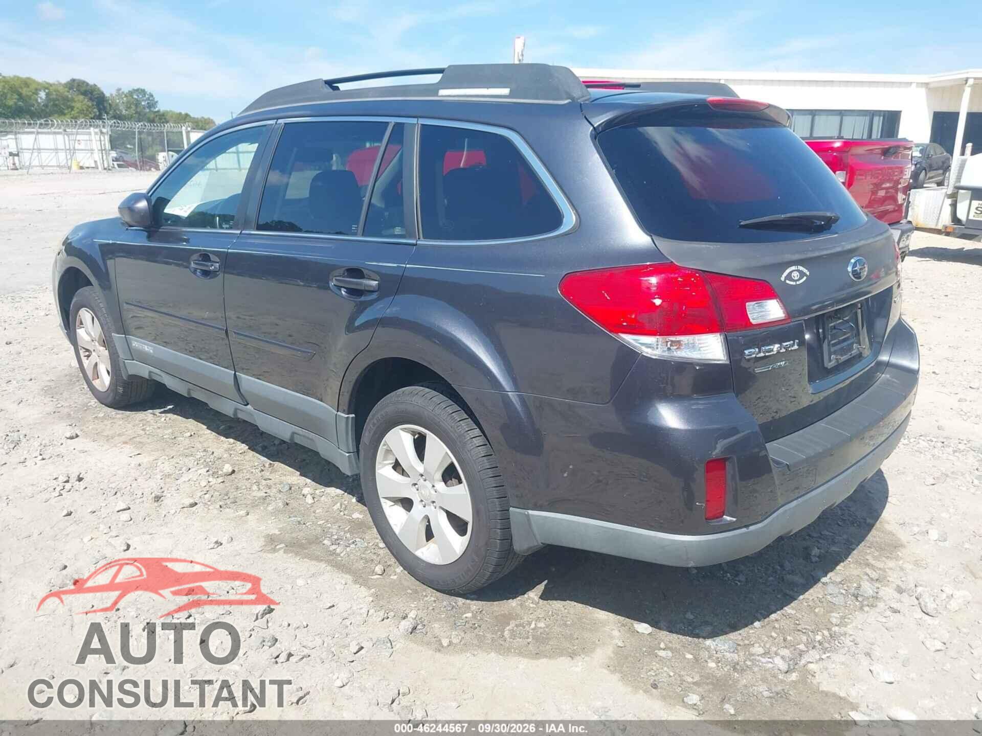 SUBARU OUTBACK 2012 - 4S4BRCCCXC3255503
