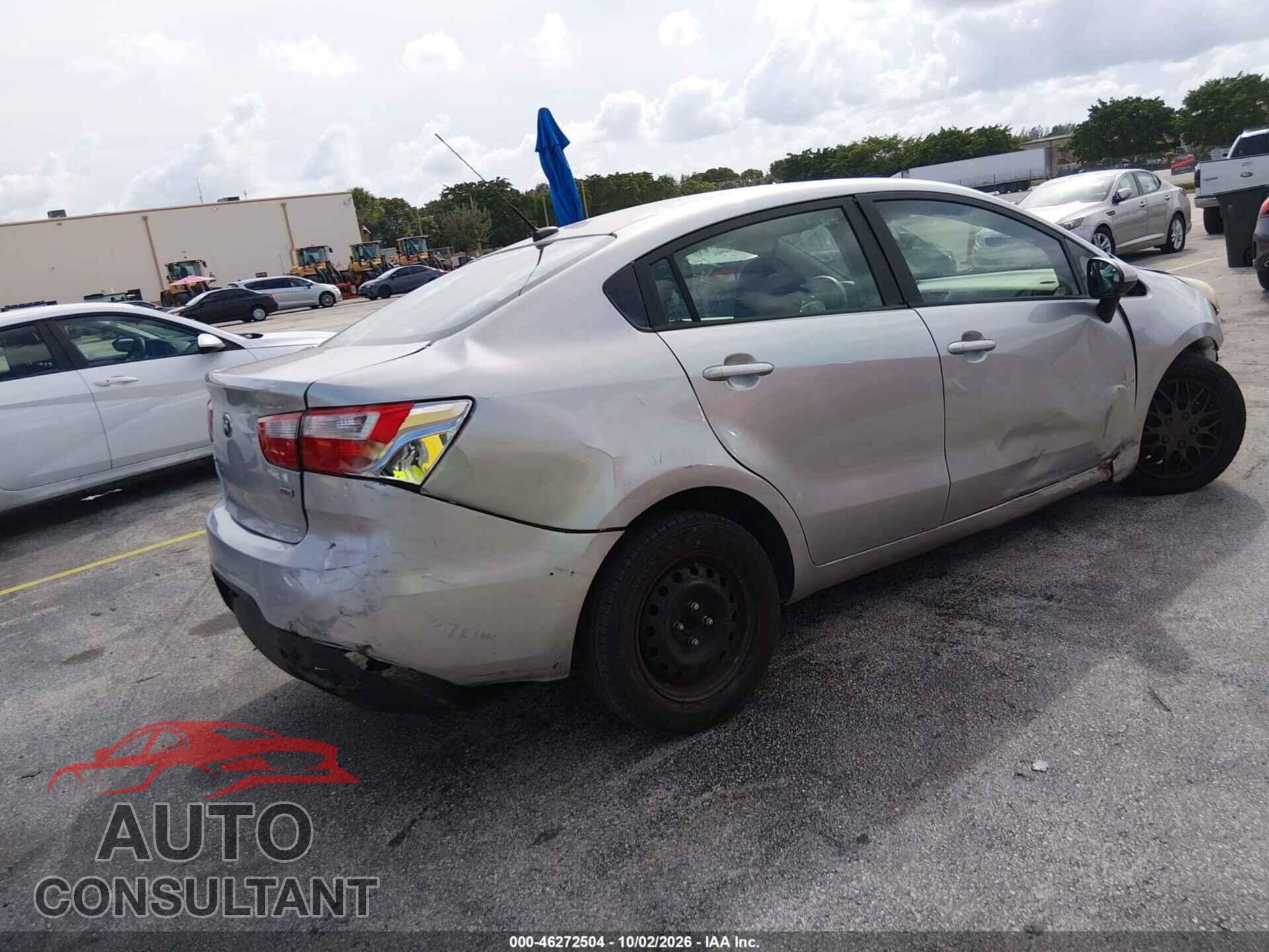 KIA RIO 2014 - KNADM4A34E6334779