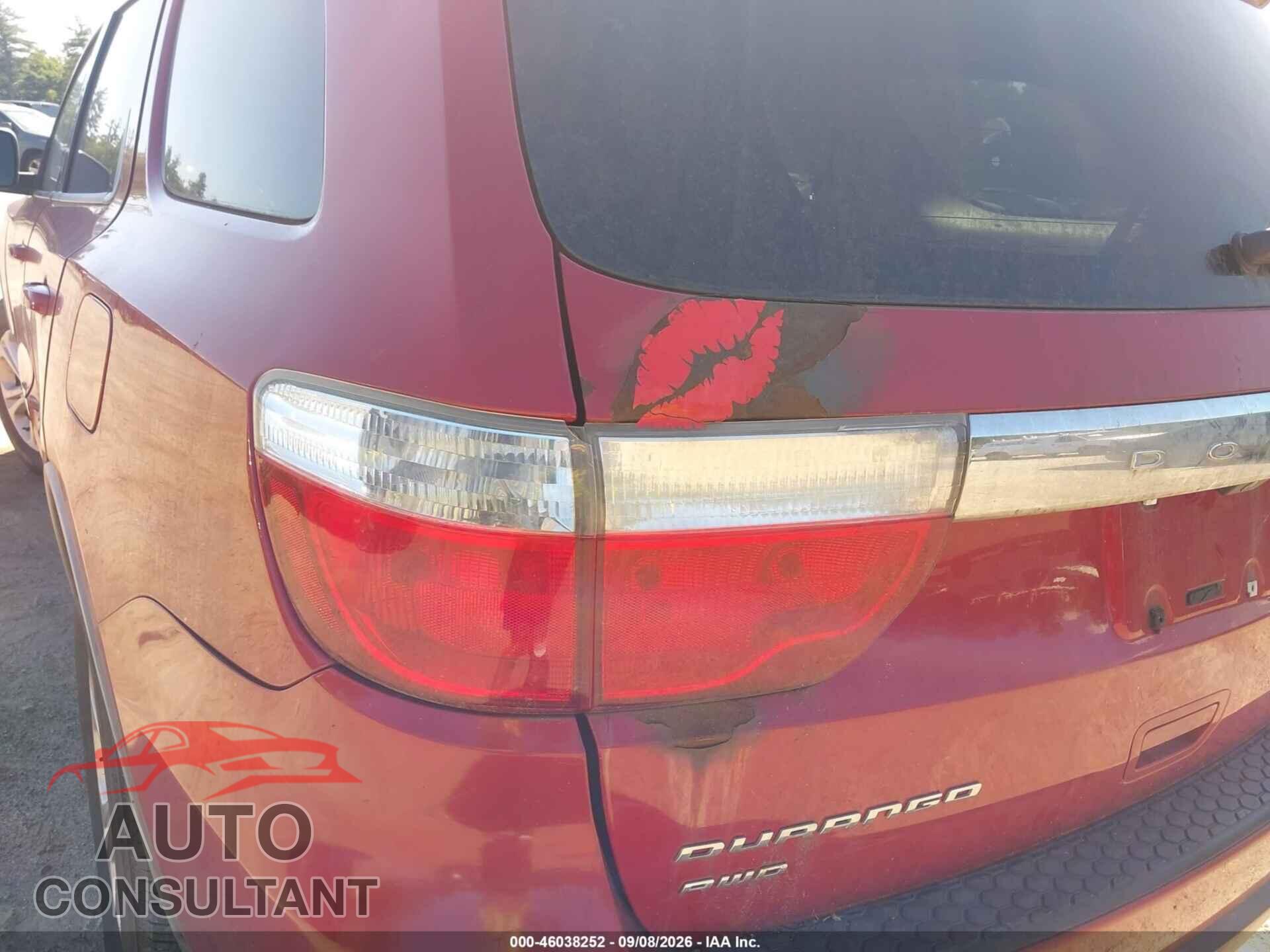 DODGE DURANGO 2011 - 1D4RE2GG7BC616225