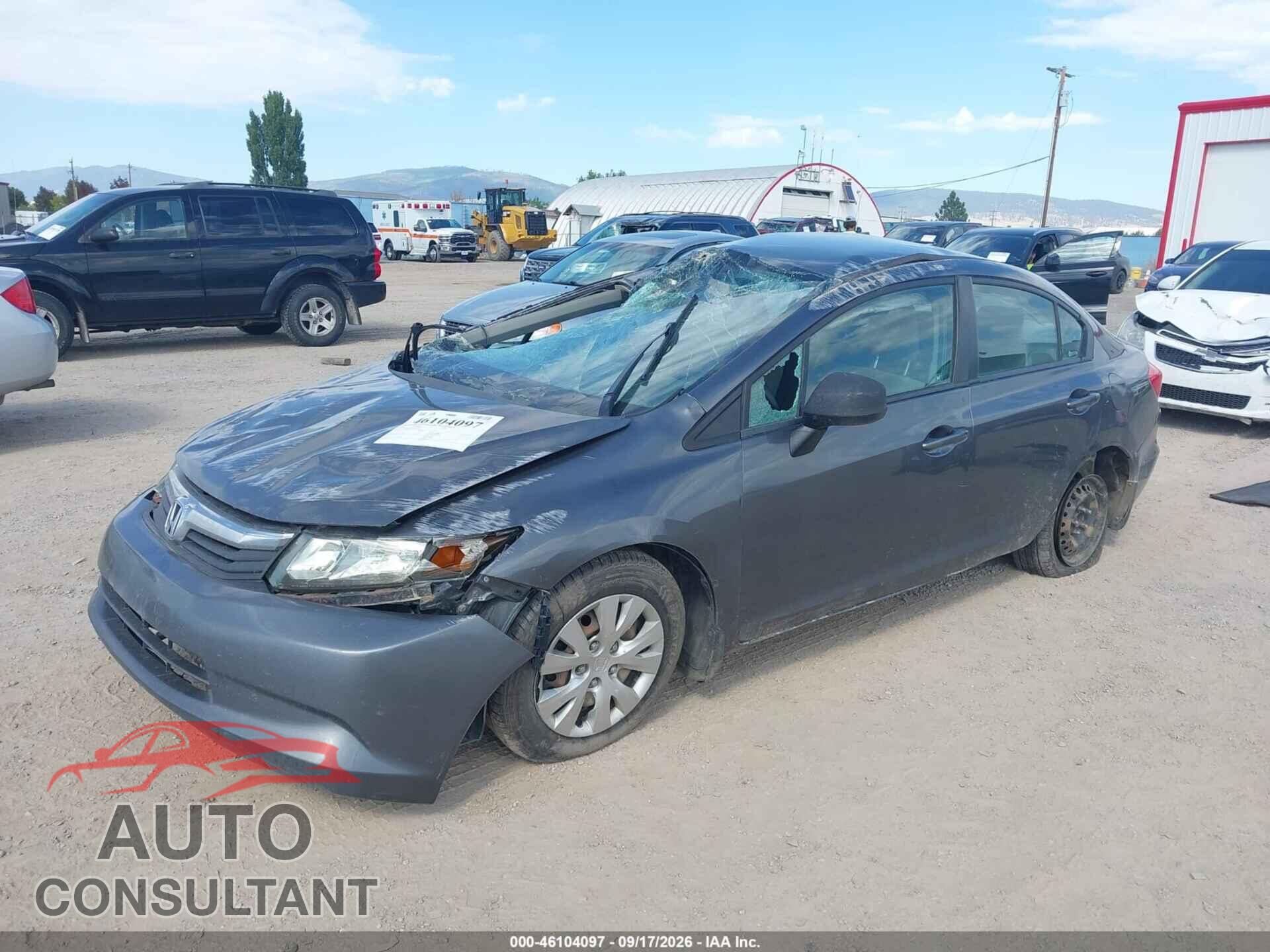 HONDA CIVIC 2012 - 2HGFB2F53CH312026