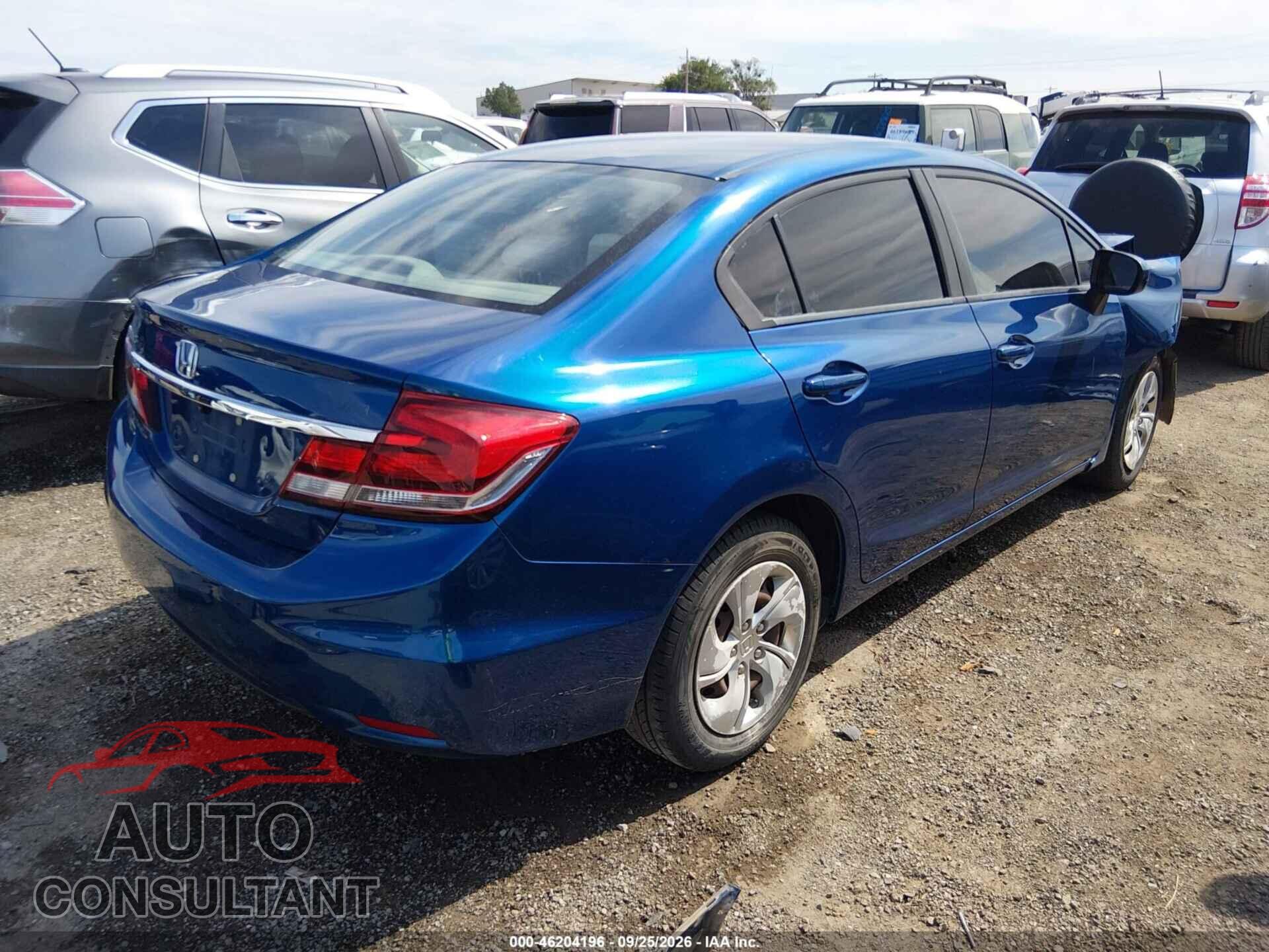 HONDA CIVIC 2014 - 19XFB2F50EE009914