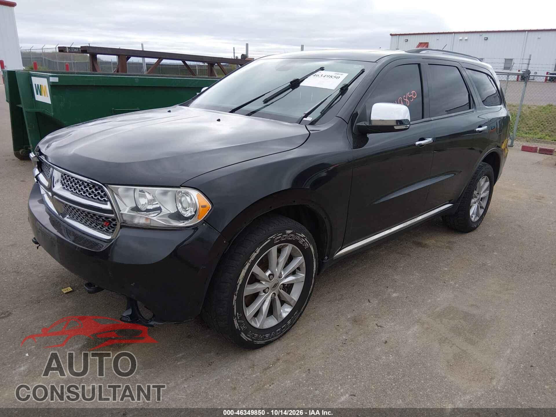 DODGE DURANGO 2013 - 1C4SDJET6DC505194