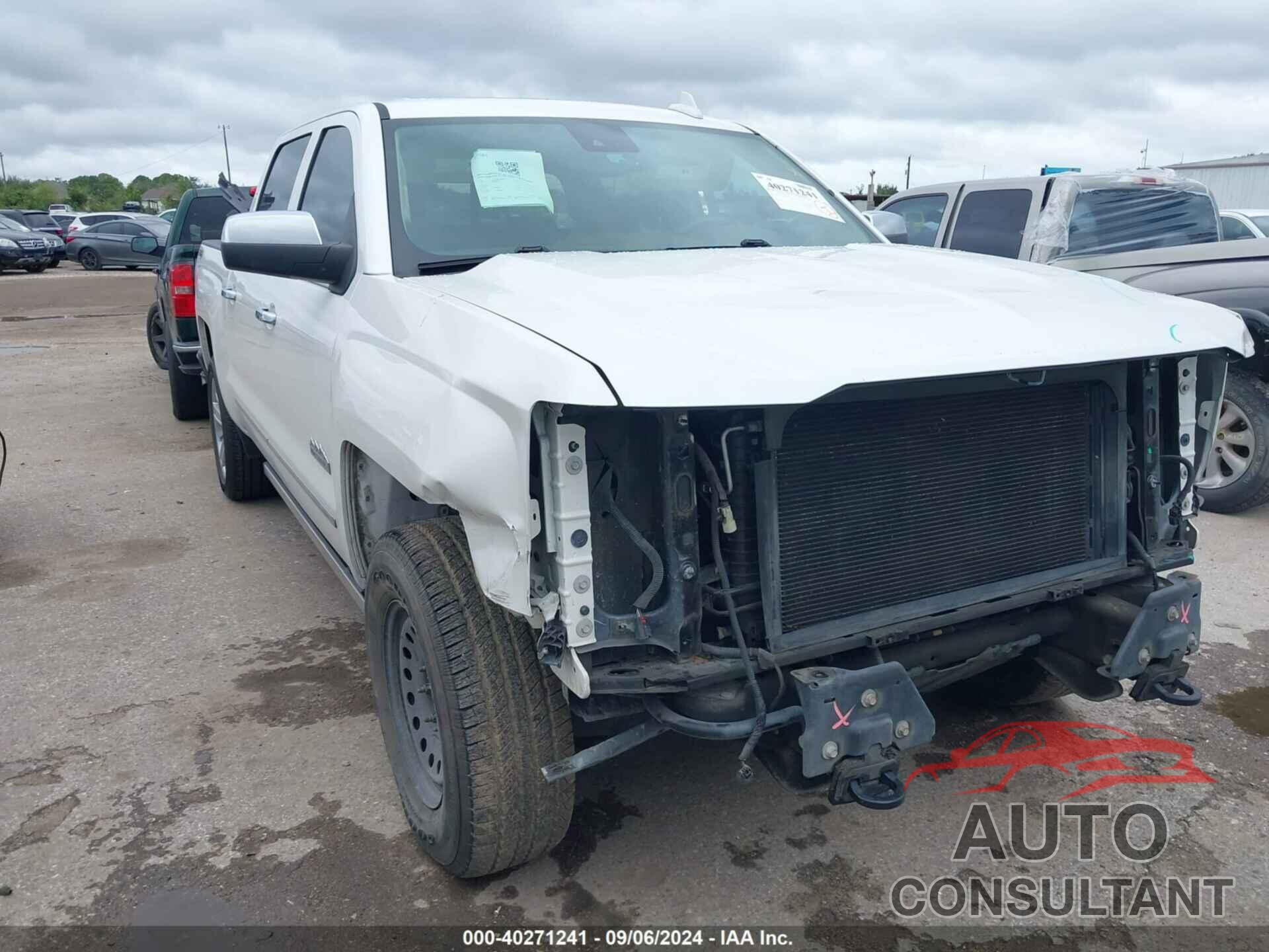 CHEVROLET SILVERADO 1500 2017 - 3GCUKTEC3HG470174
