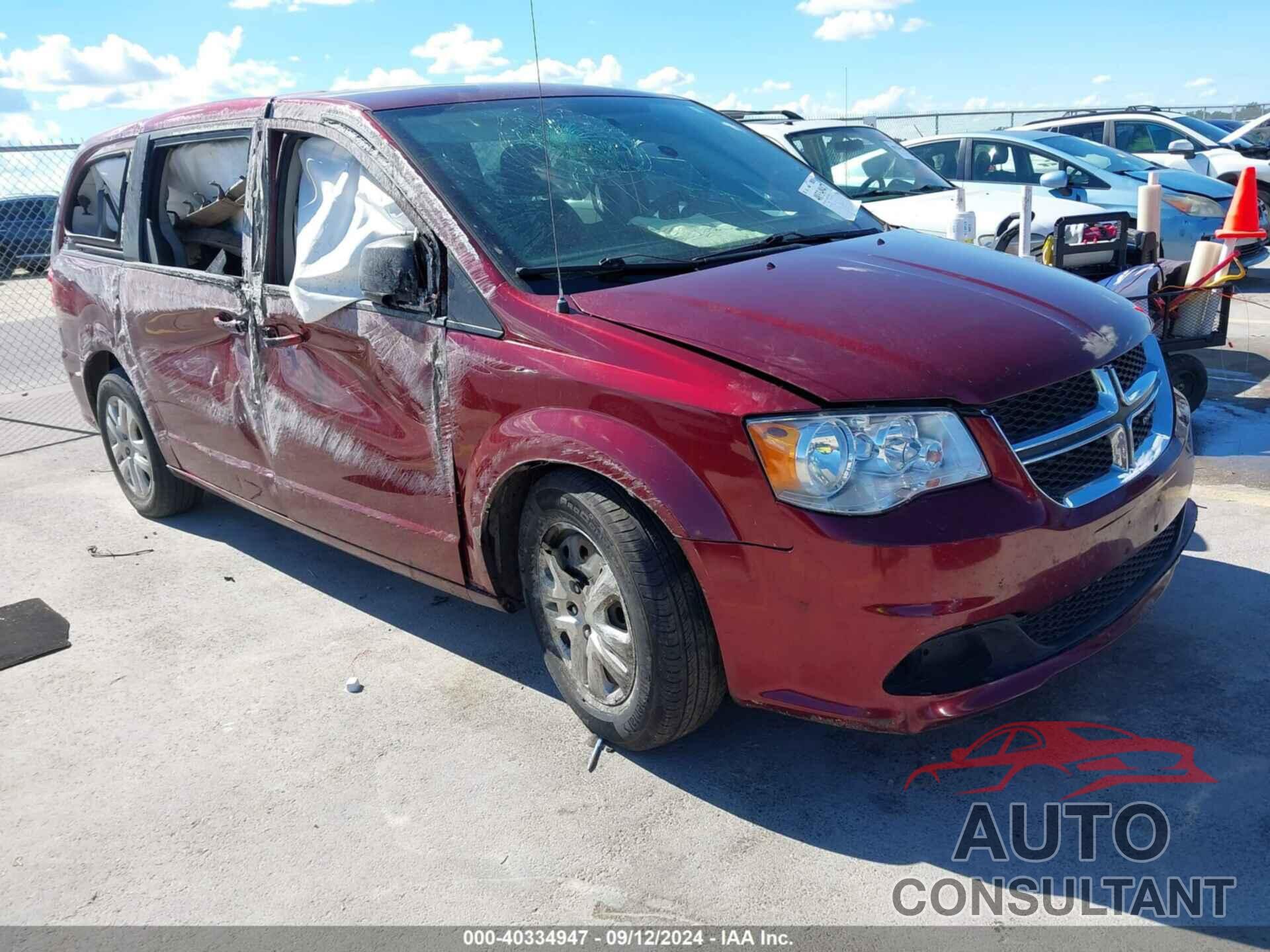 DODGE GRAND CARAVAN 2018 - 2C4RDGBG1JR191594