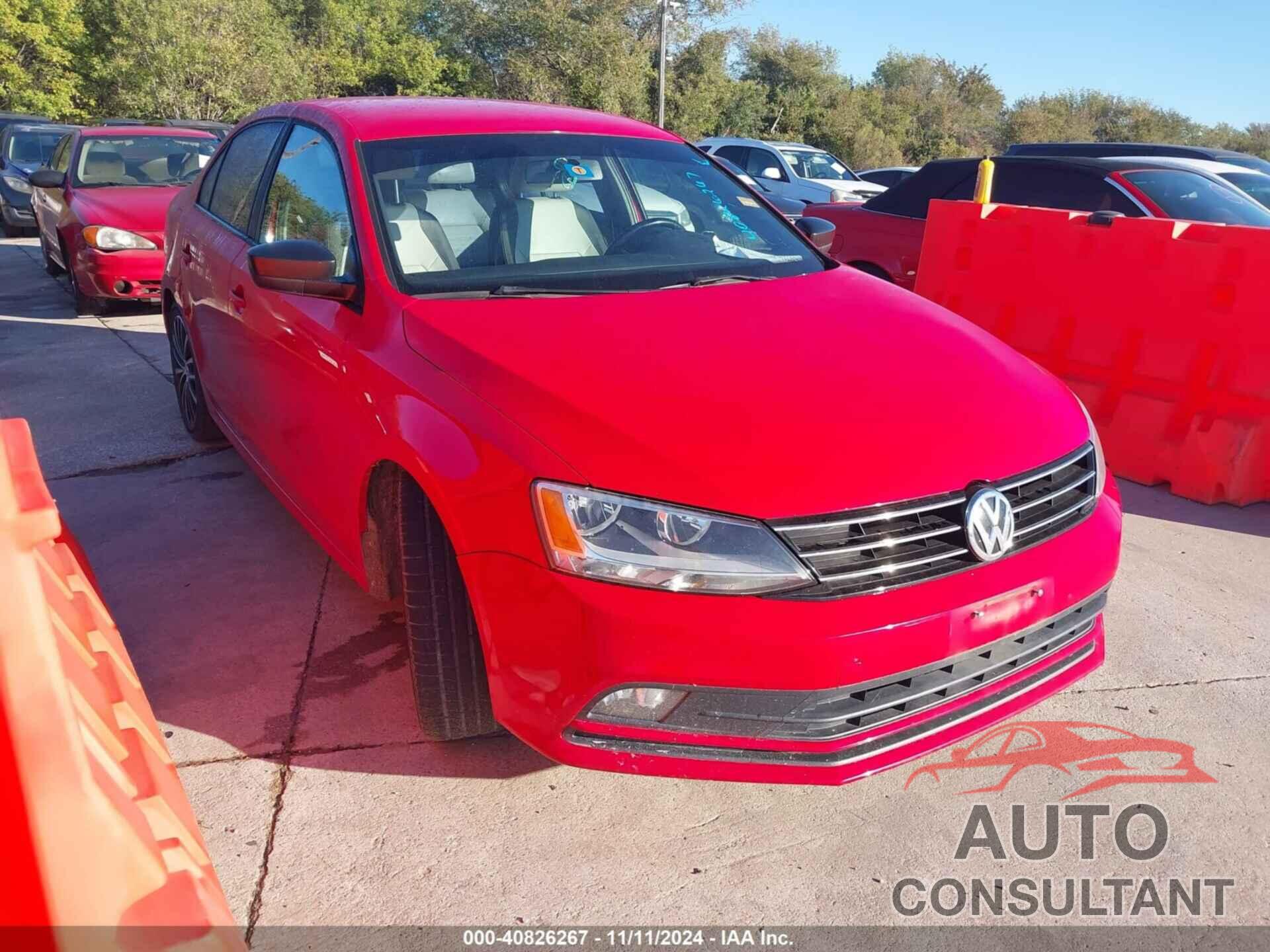 VOLKSWAGEN JETTA 2016 - 3VWB17AJ7GM400440