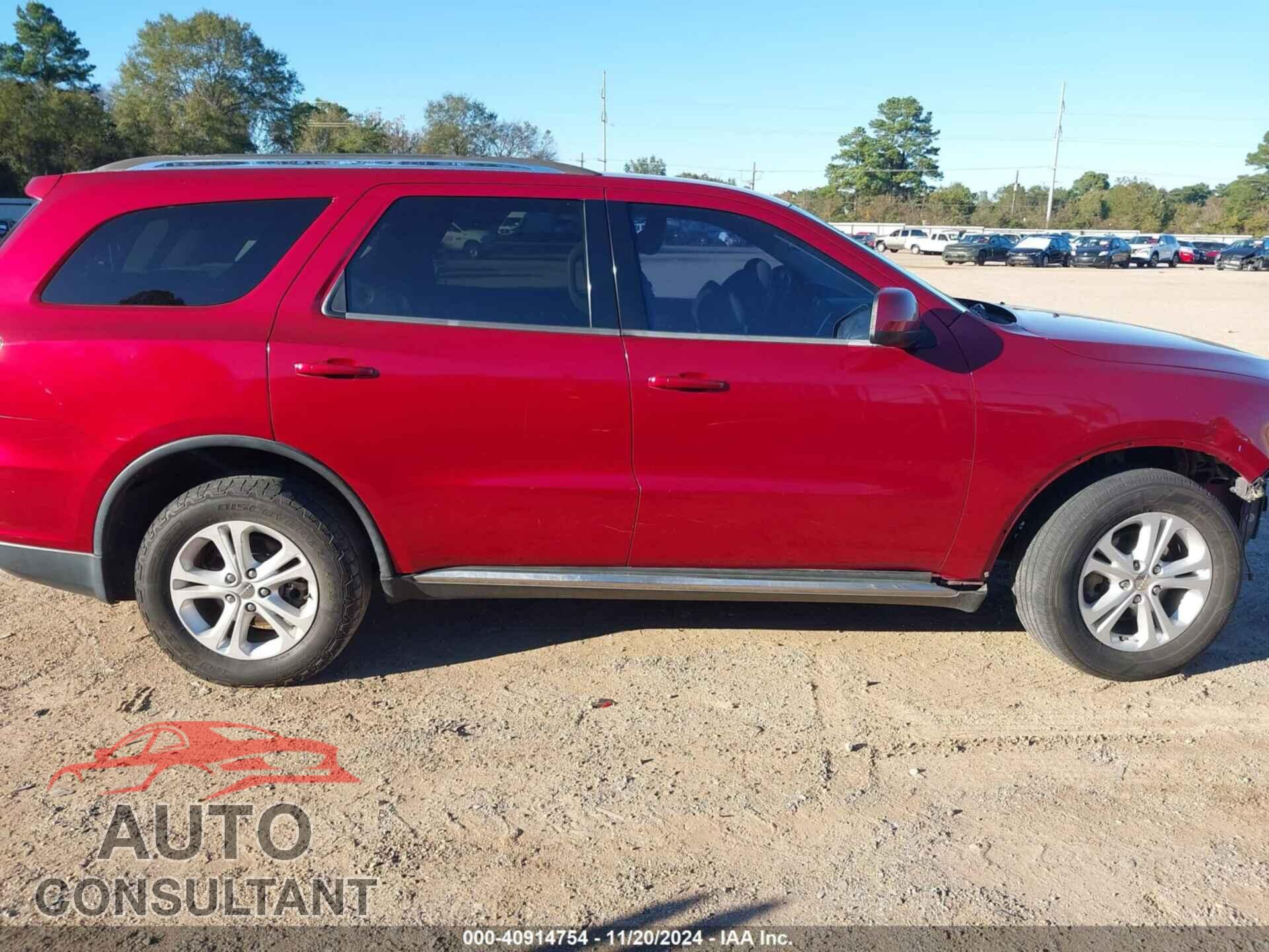 DODGE DURANGO 2013 - 1C4RDHAGXDC527344