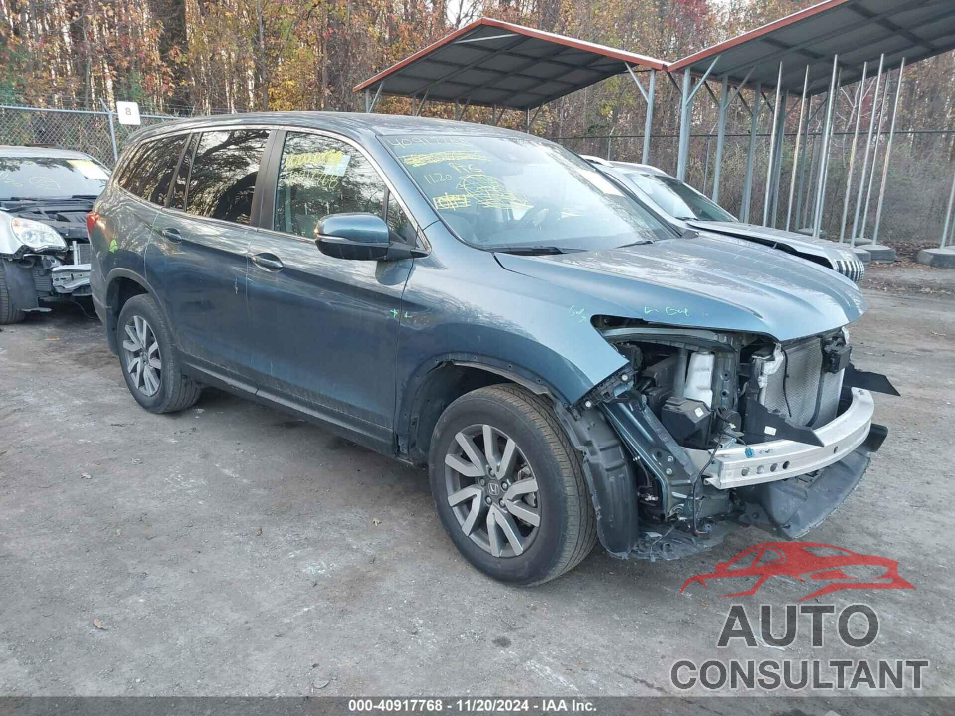 HONDA PILOT 2021 - 5FNYF6H33MB048165