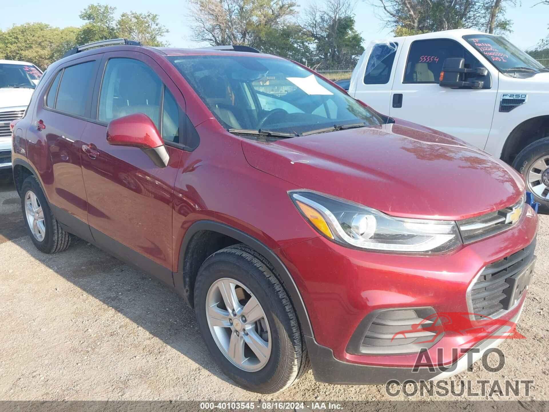 CHEVROLET TRAX 2022 - KL7CJPSM7NB525116