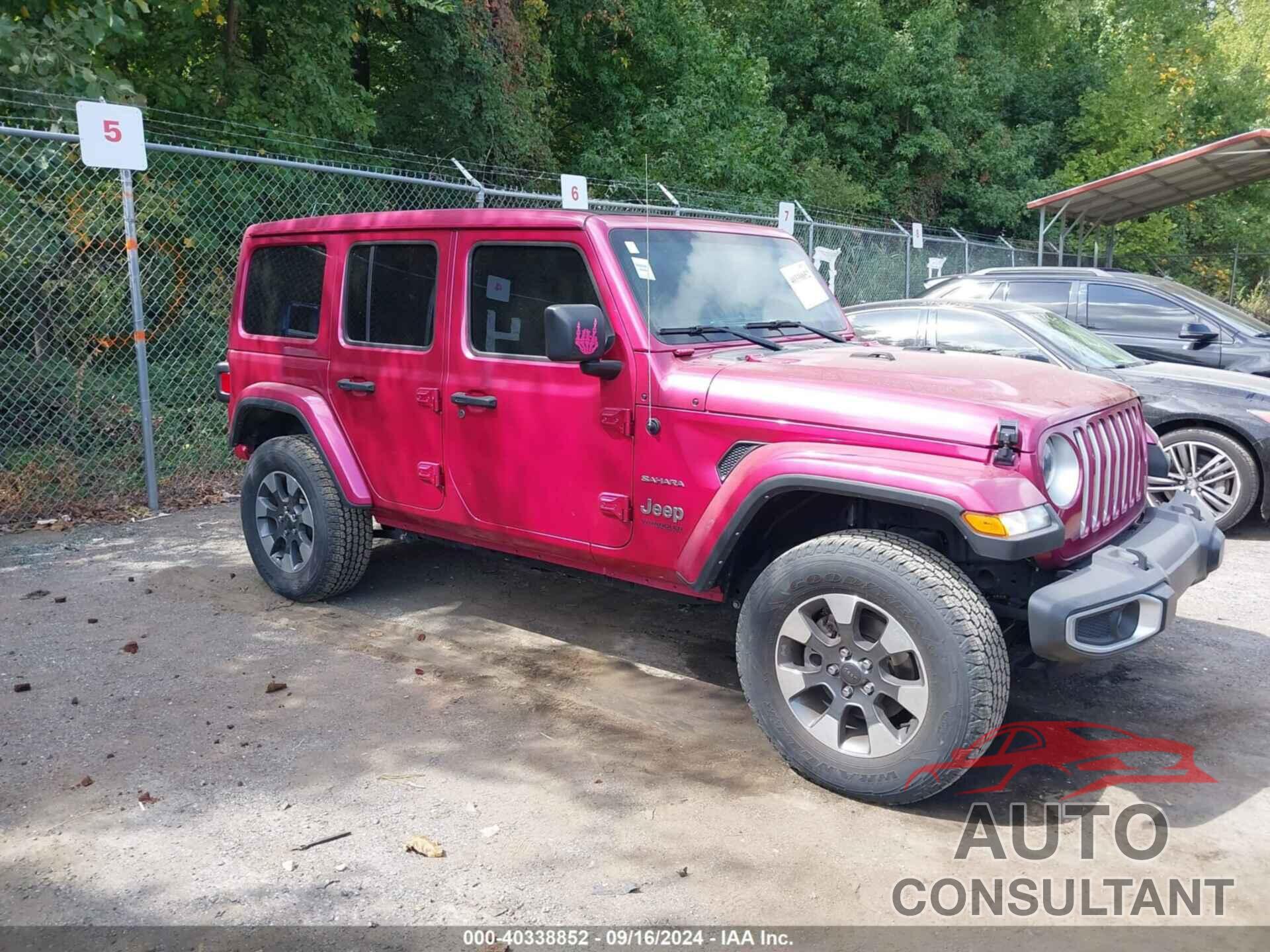 JEEP WRANGLER UNLIMITED 2022 - 1C4HJXEN4NW139548
