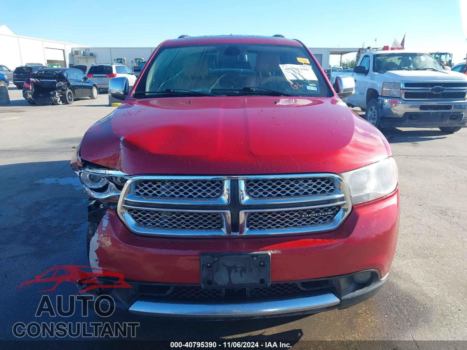 DODGE DURANGO 2011 - 1D4RD5GG9BC652938
