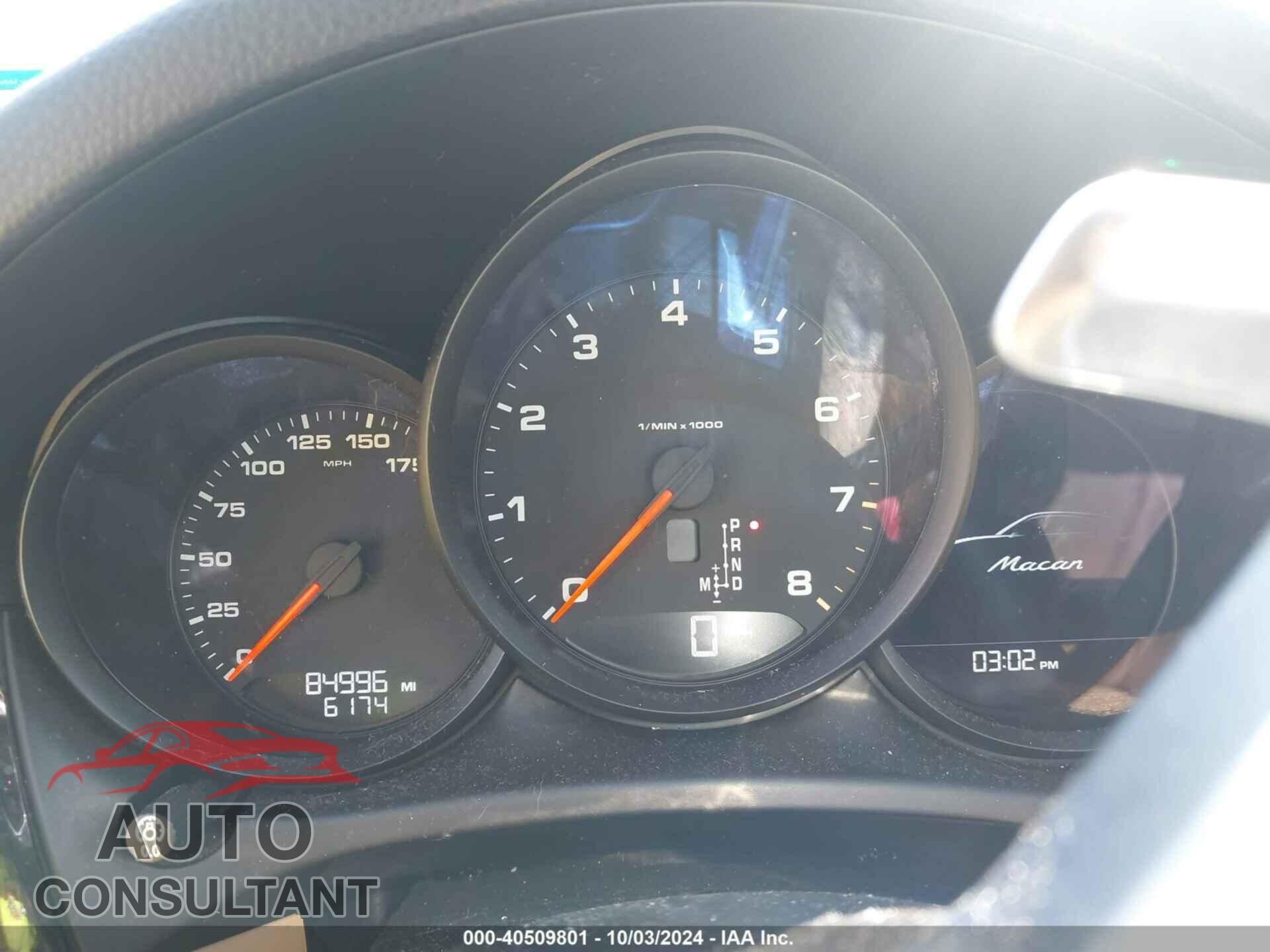 PORSCHE MACAN 2017 - WP1AA2A59HLB07631