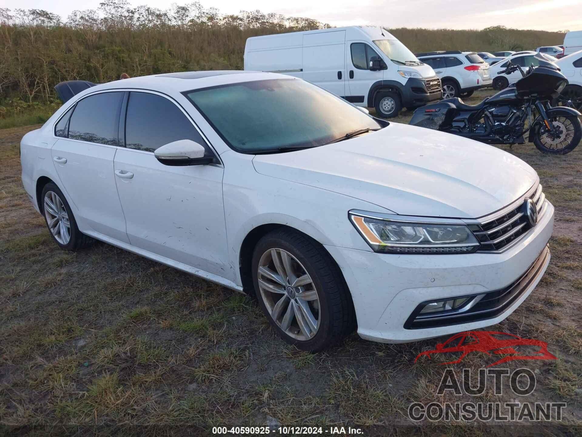 VOLKSWAGEN PASSAT 2018 - 1VWBA7A37JC013235