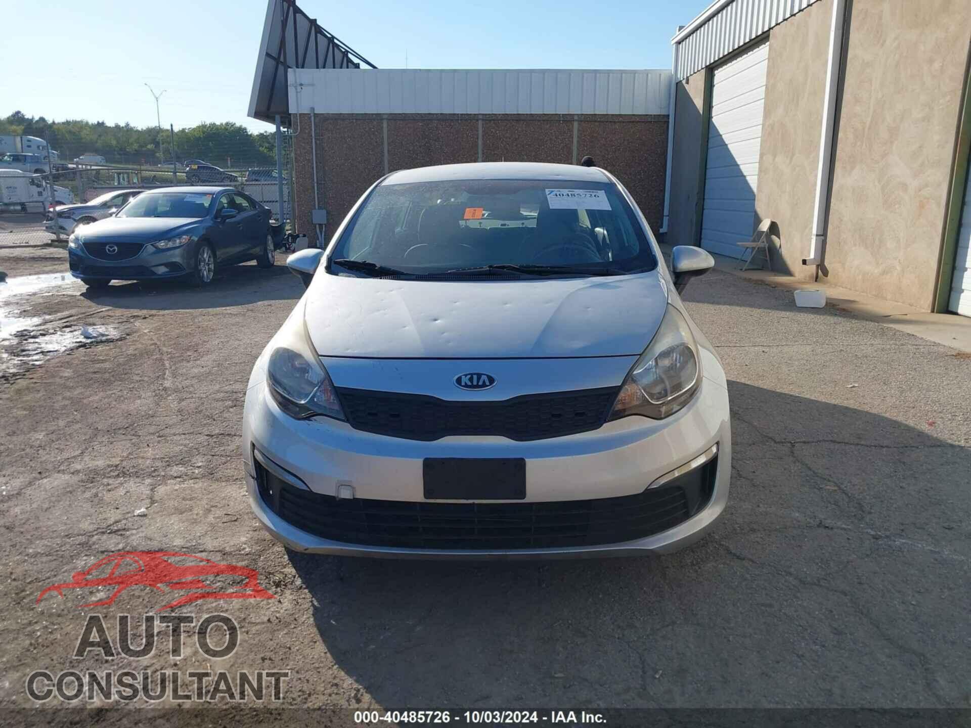 KIA RIO 2016 - KNADM4A33G6687629