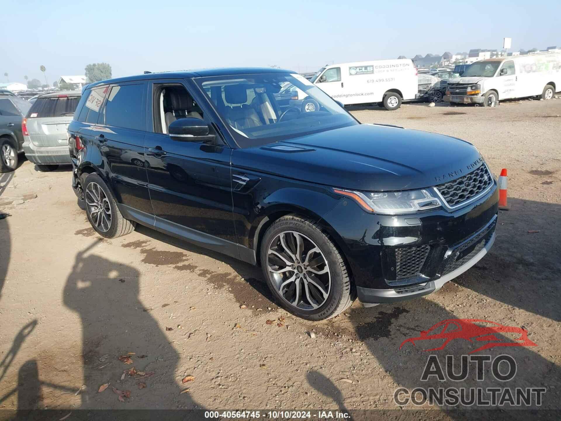 LAND ROVER RANGE ROVER SPORT 2019 - SALWG2RU9KA862050