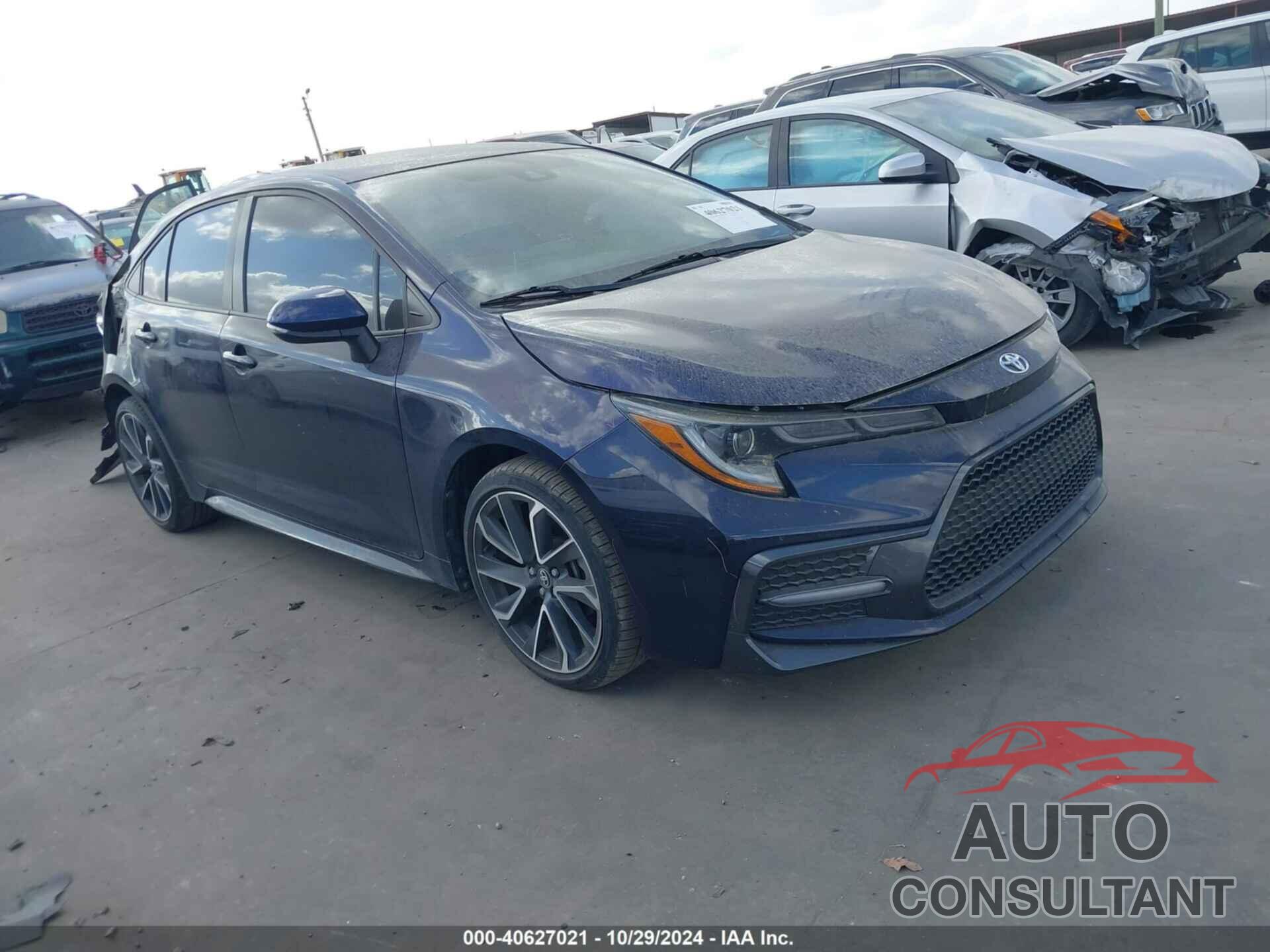 TOYOTA COROLLA 2021 - JTDS4MCE9MJ069846
