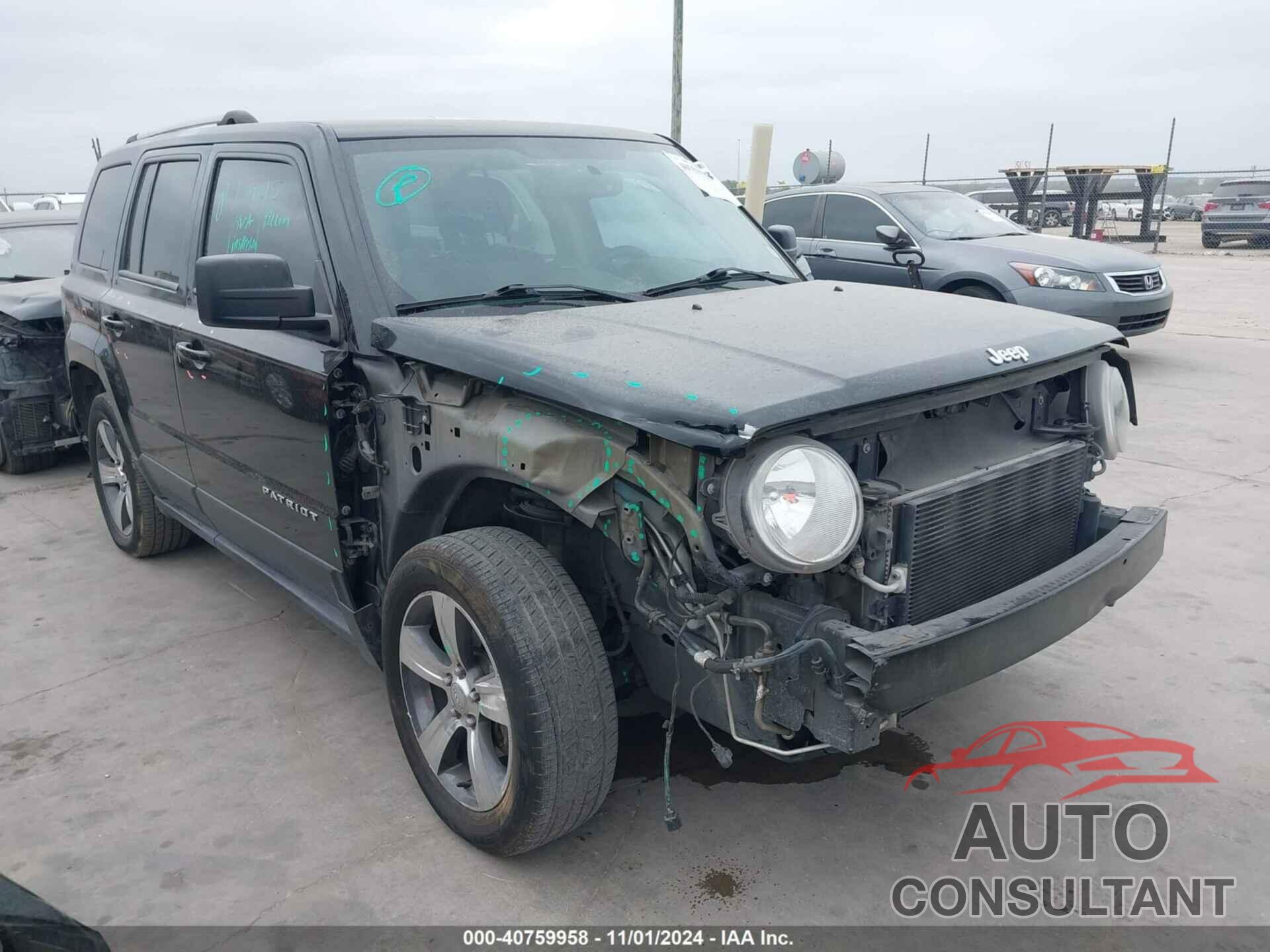 JEEP PATRIOT 2016 - 1C4NJPFA6GD677925