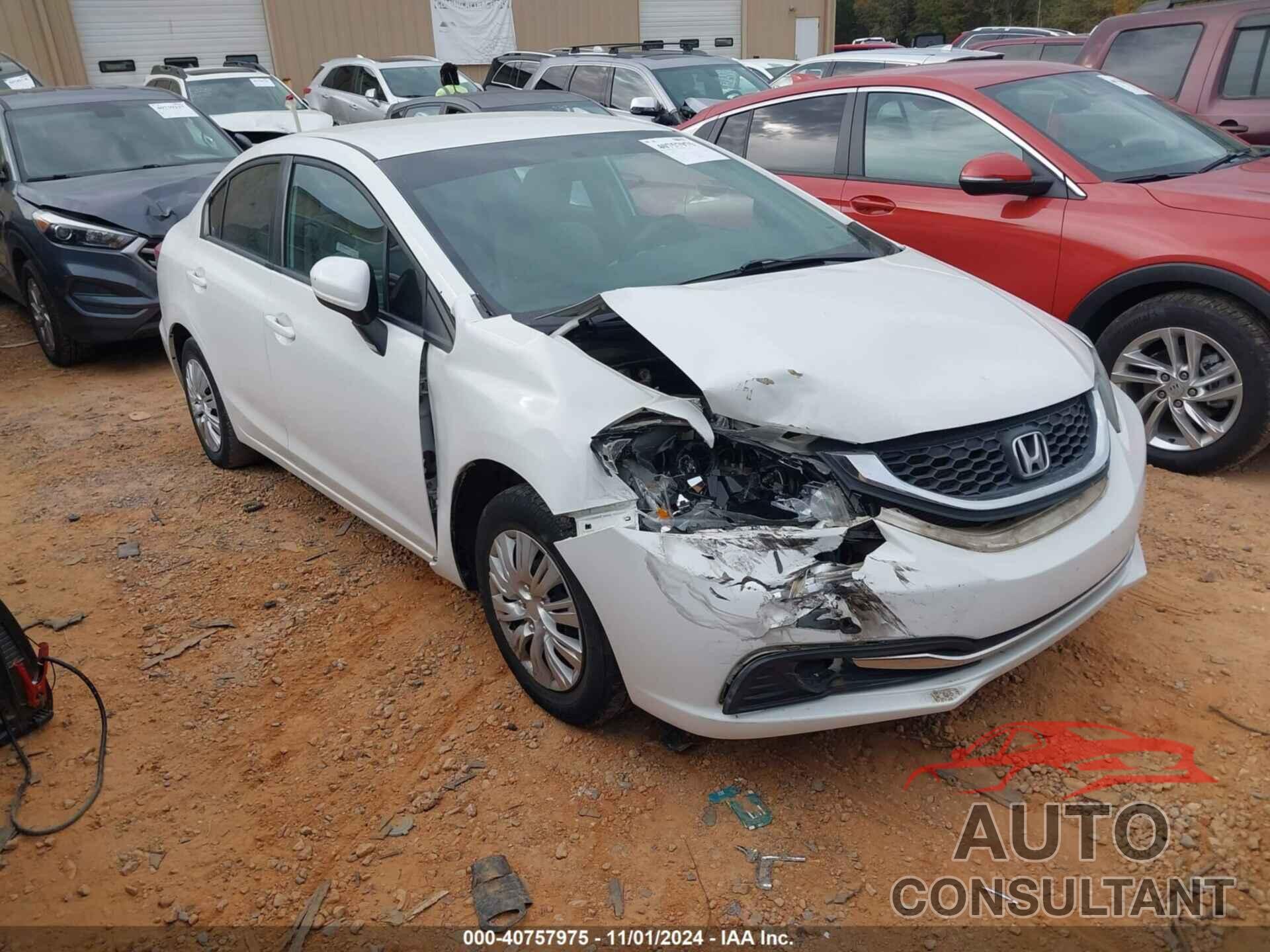 HONDA CIVIC 2014 - 19XFB2F52EE025970