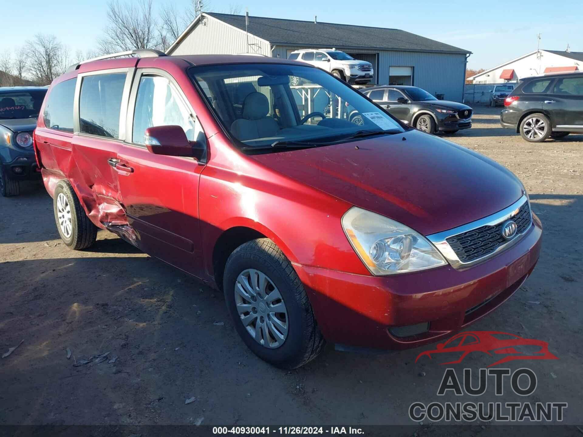 KIA SEDONA 2012 - KNDMG4C74C6447025