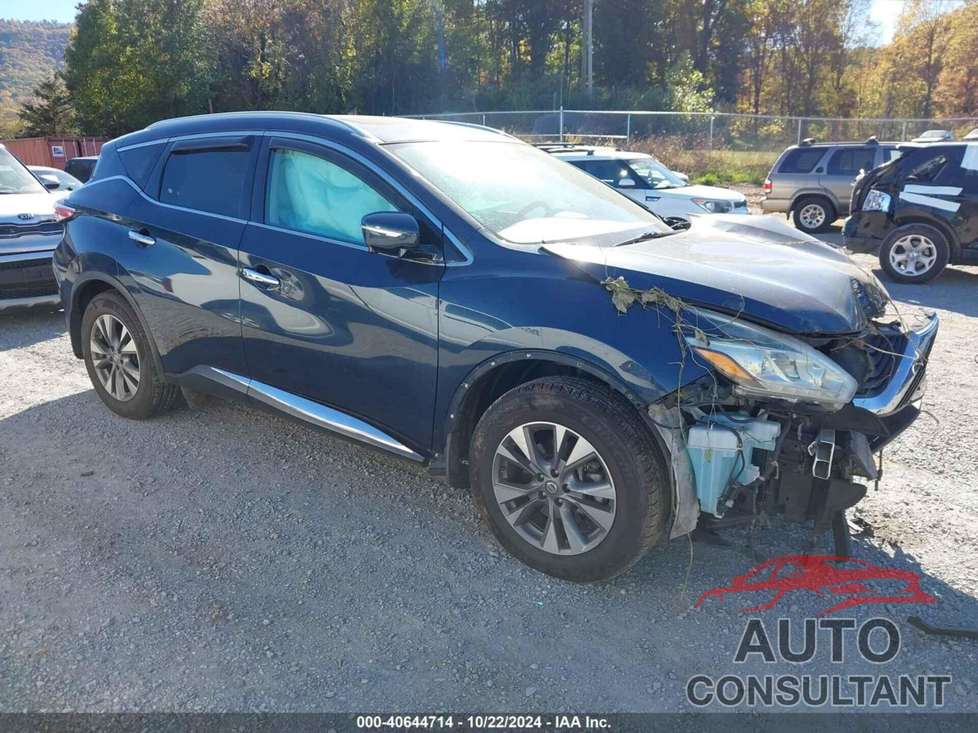NISSAN MURANO 2015 - 5N1AZ2MHXFN269331