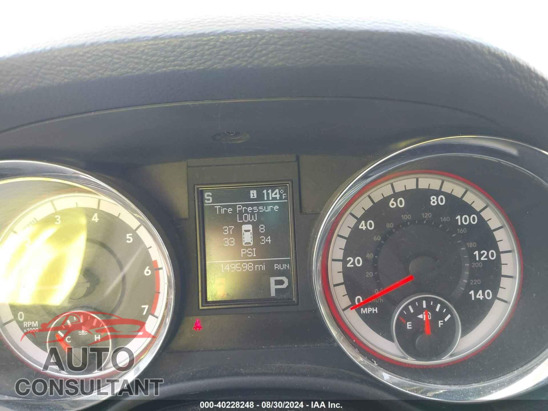 DODGE DURANGO 2011 - 1D4SE5GT1BC695083