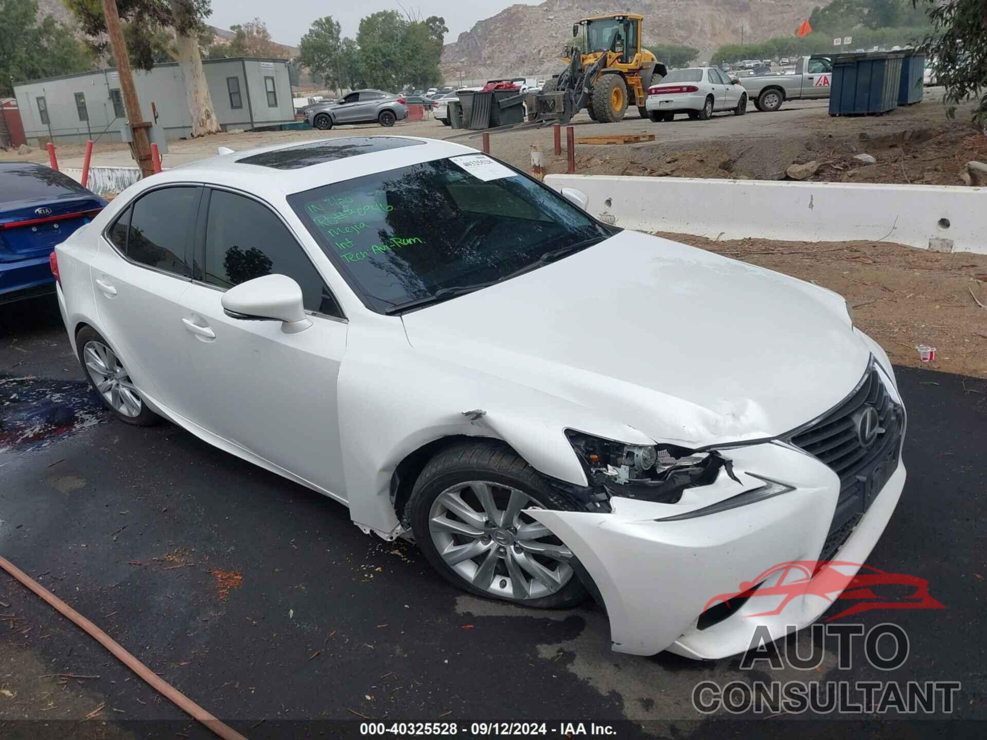 LEXUS IS 200T 2016 - JTHBA1D20G5006237