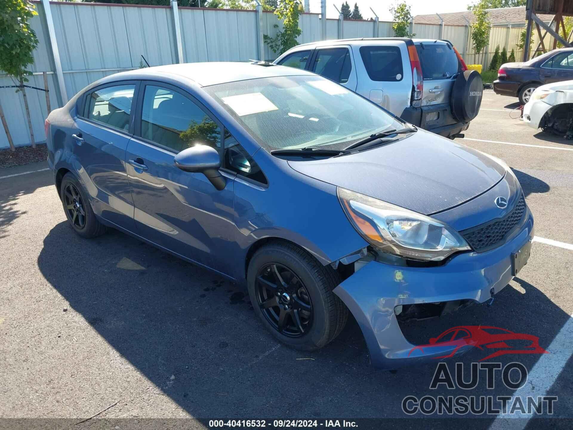 KIA RIO 2016 - KNADM4A35G6695294