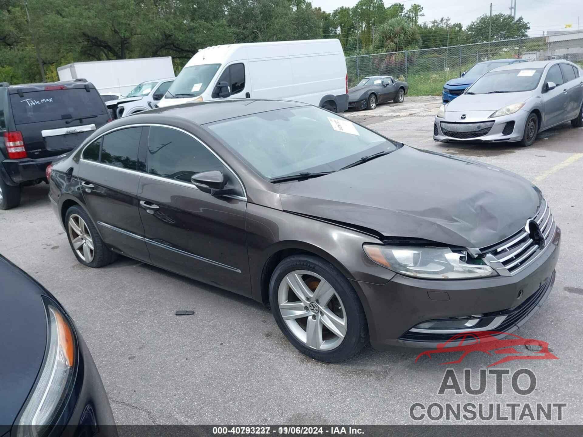 VOLKSWAGEN CC 2014 - WVWBP7ANXEE530185