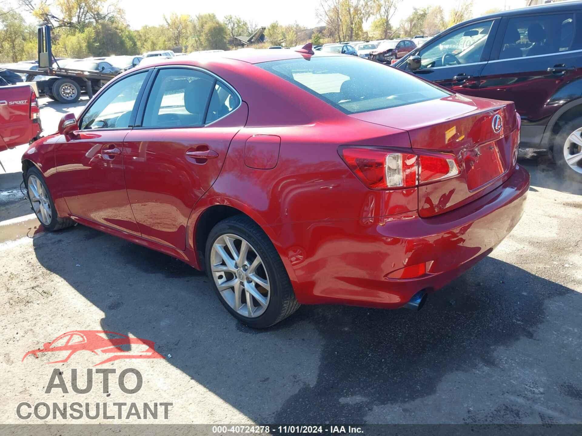 LEXUS IS 250 2011 - JTHCF5C26B5046586