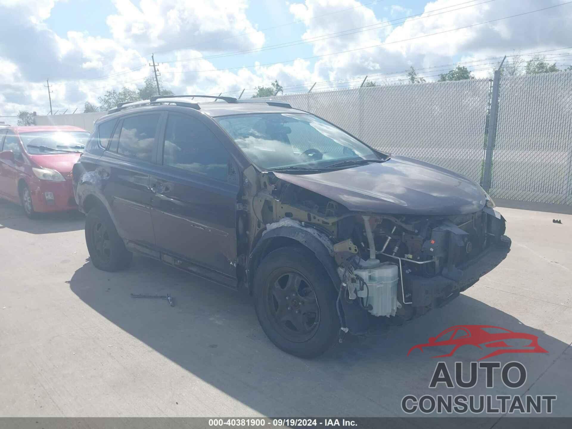 TOYOTA RAV4 2016 - 2T3ZFREV0GW244414