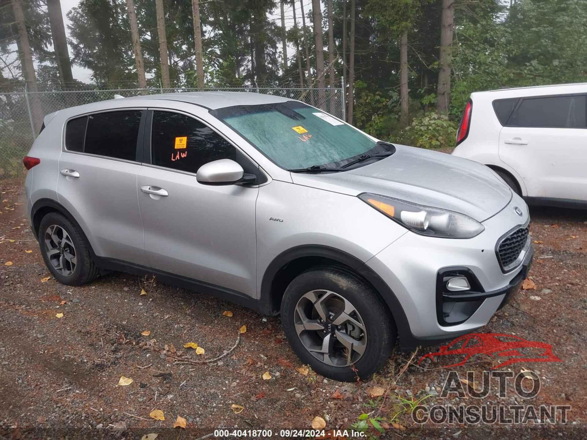 KIA SPORTAGE 2020 - KNDPMCAC9L7634142