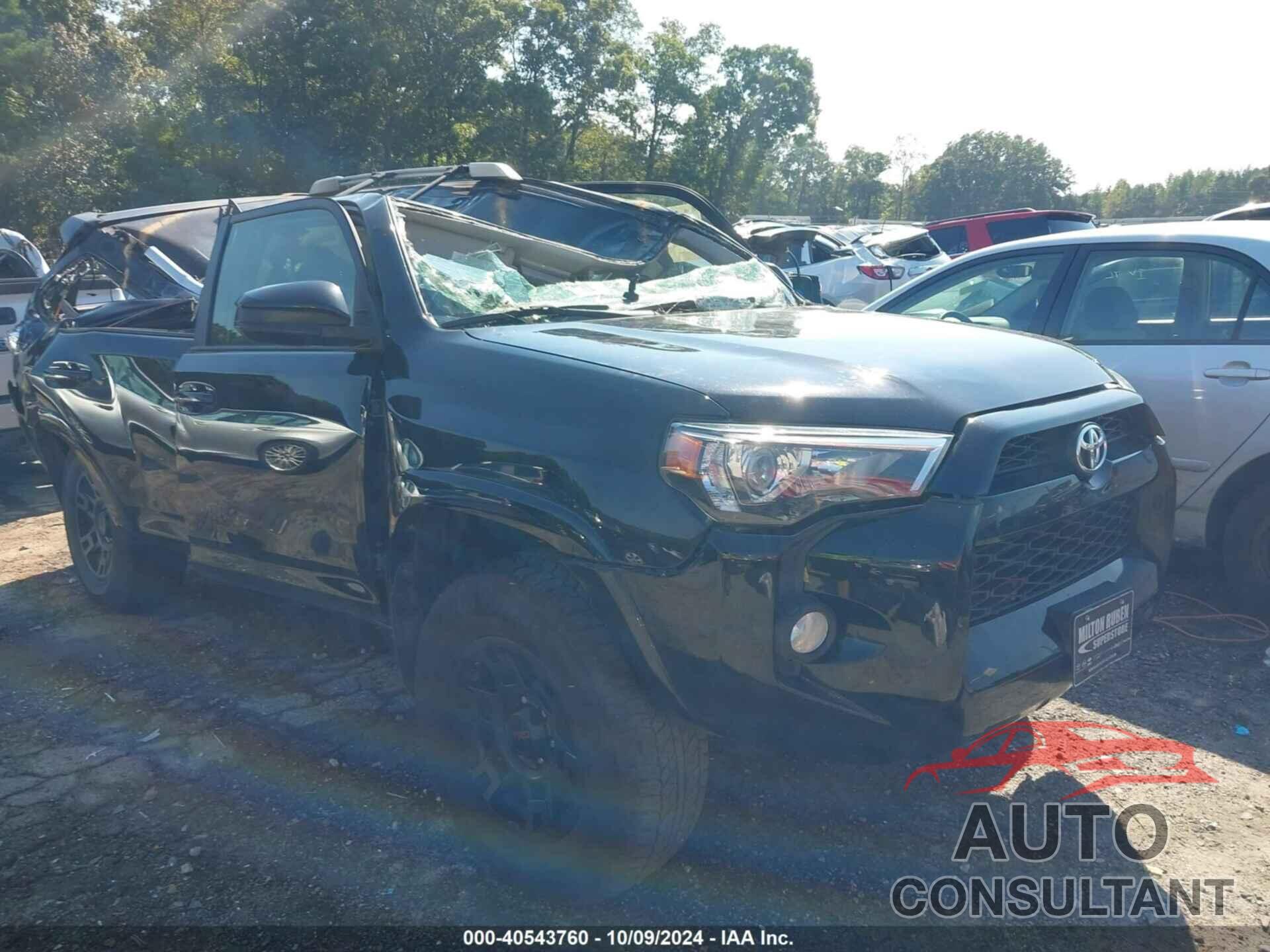 TOYOTA 4RUNNER 2017 - JTEBU5JR3H5440148