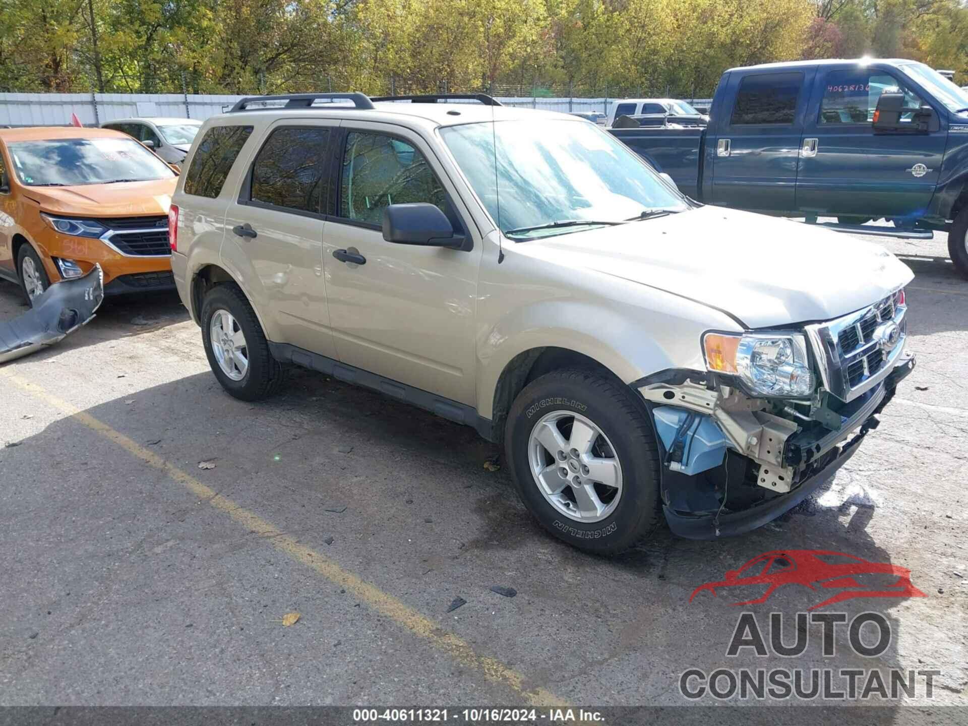 FORD ESCAPE 2011 - 1FMCU9DG3BKA73766