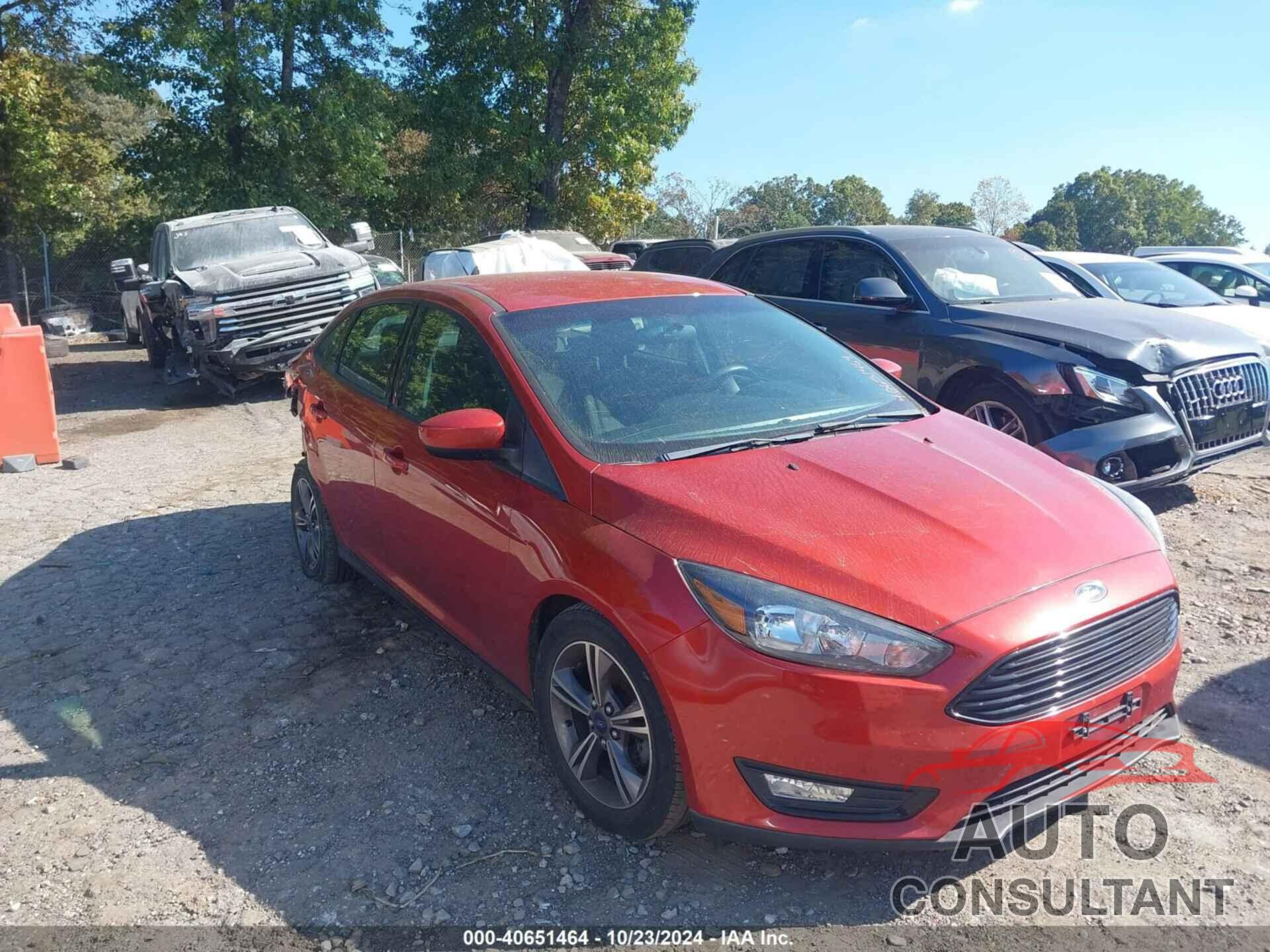 FORD FOCUS 2018 - 1FADP3F26JL309467