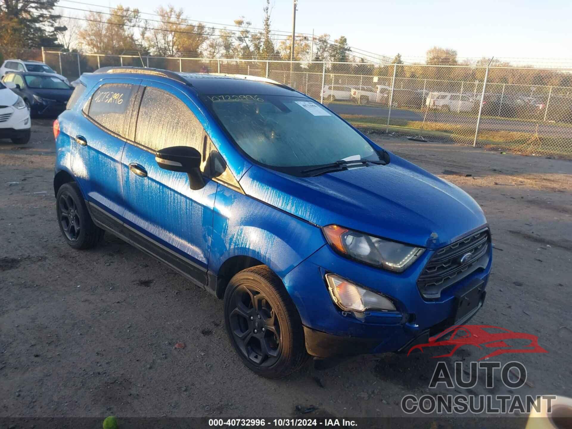 FORD ECOSPORT 2021 - MAJ6S3JL1MC404577