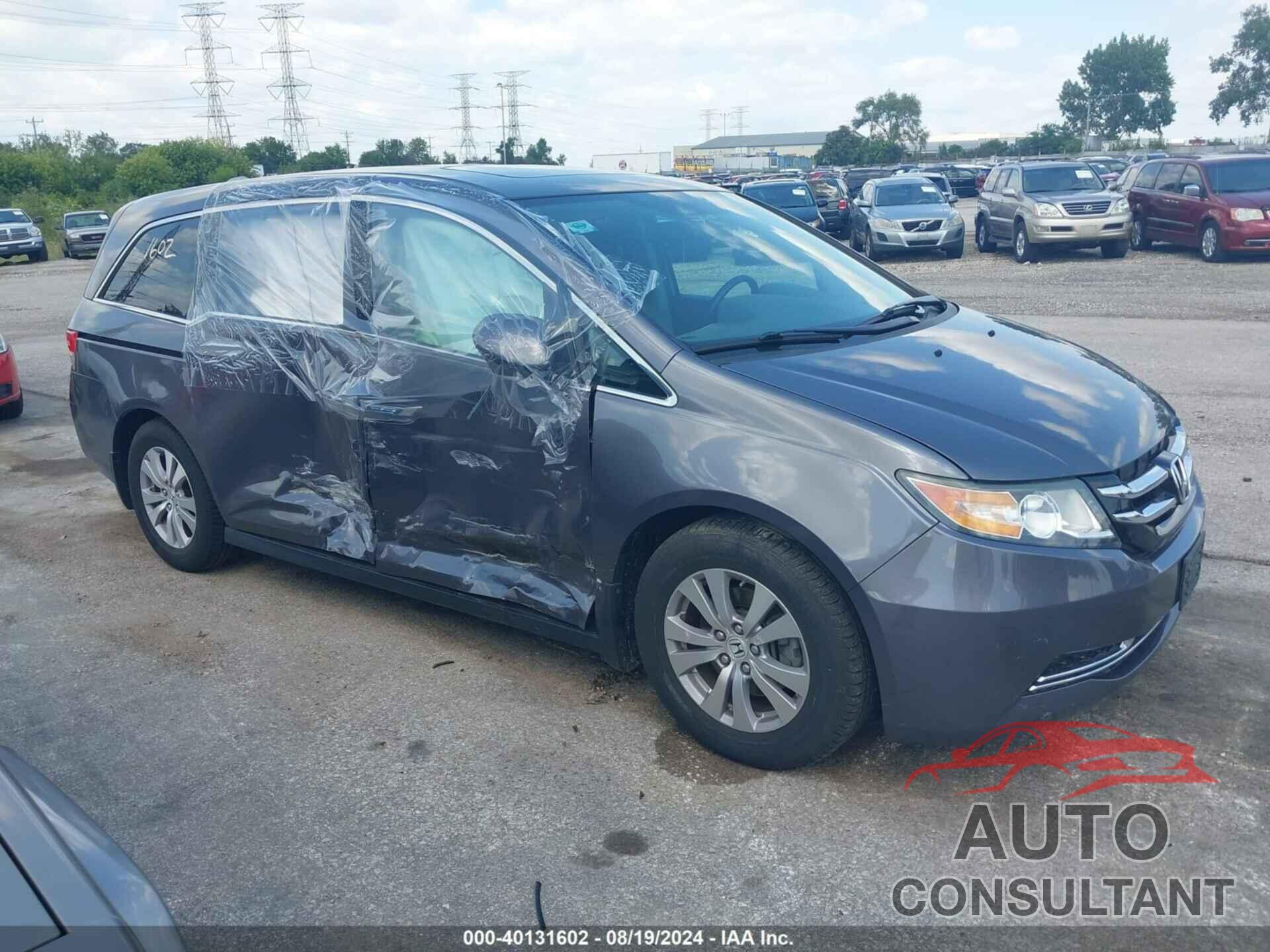 HONDA ODYSSEY 2016 - 5FNRL5H60GB009183