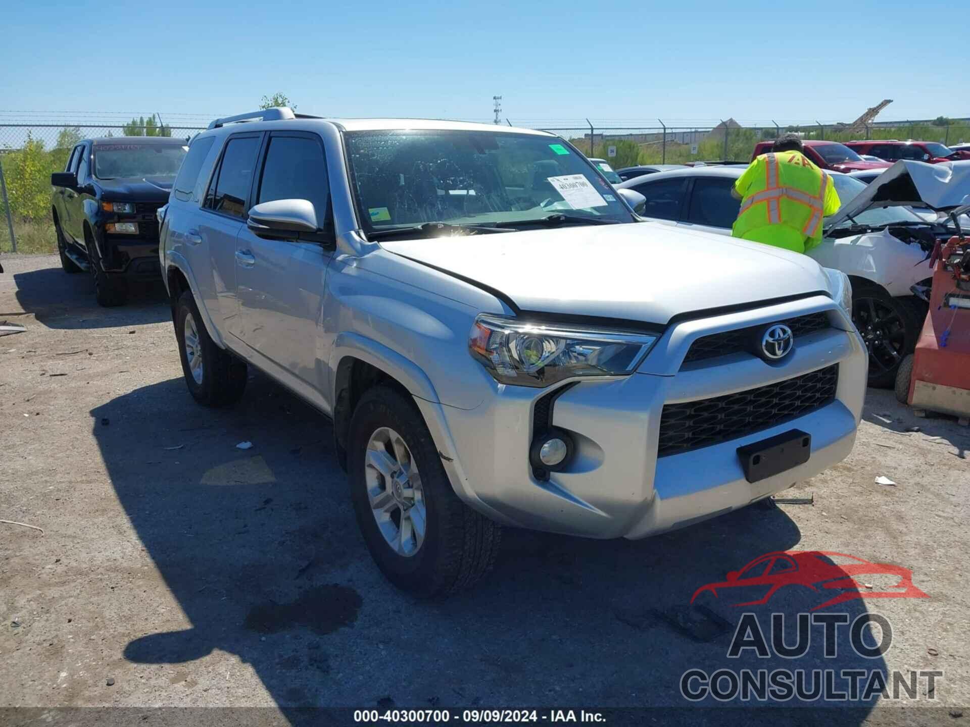 TOYOTA 4RUNNER 2016 - JTEZU5JR0G5111694