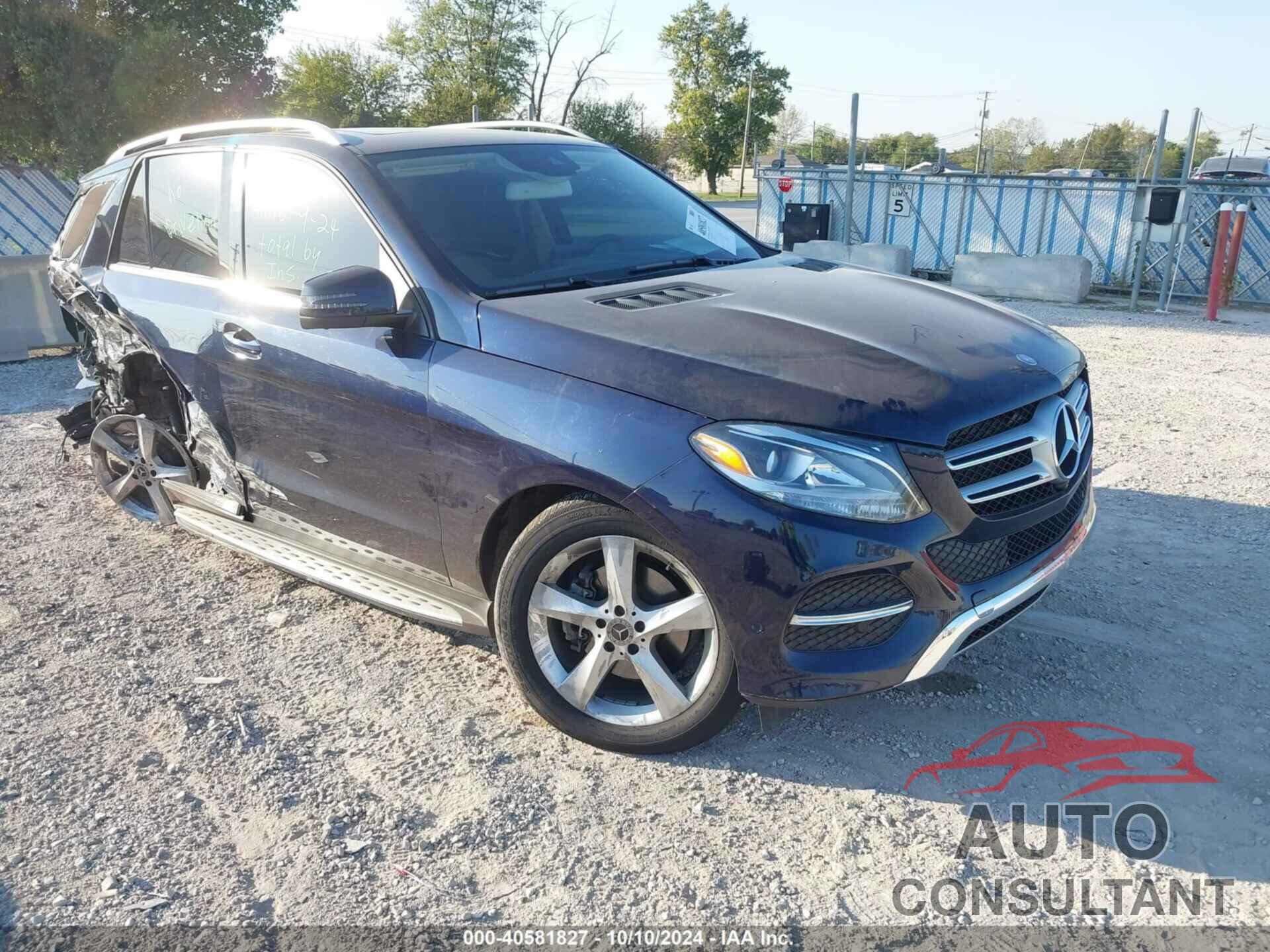 MERCEDES-BENZ GLE 350 2017 - 4JGDA5HB3HA945043