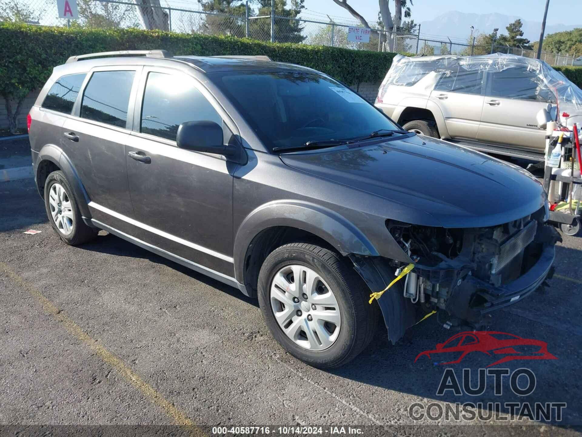 DODGE JOURNEY 2016 - 3C4PDCAB9GT213739