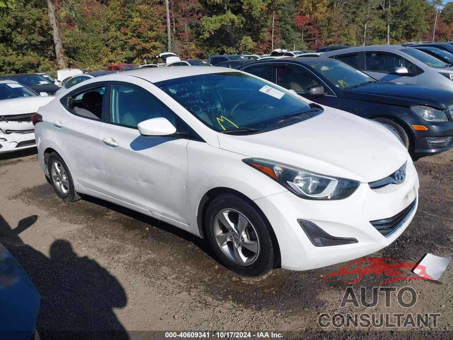 HYUNDAI ELANTRA 2014 - 5NPDH4AE9EH518713