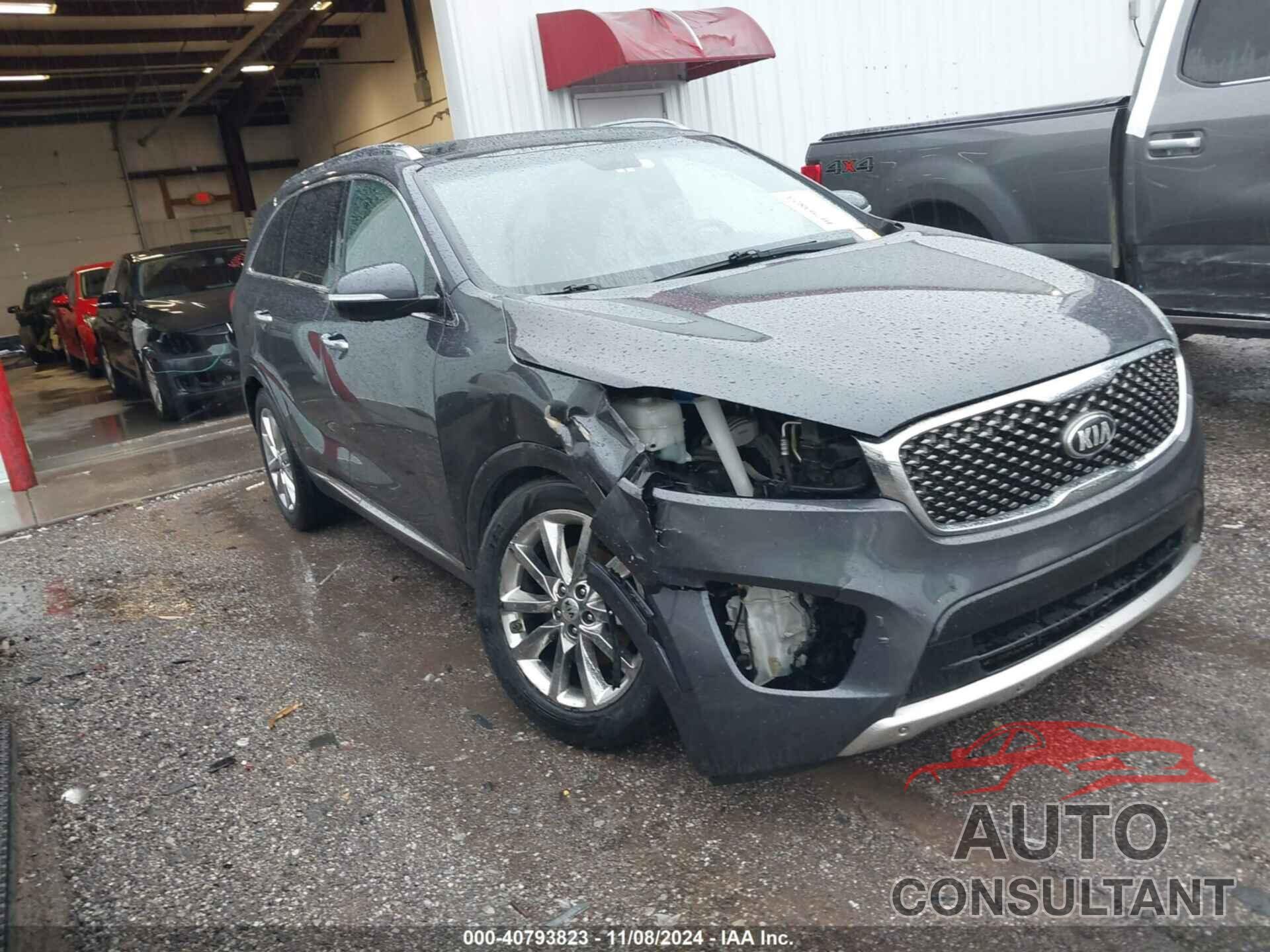 KIA SORENTO 2016 - 5XYPK4A56GG100912