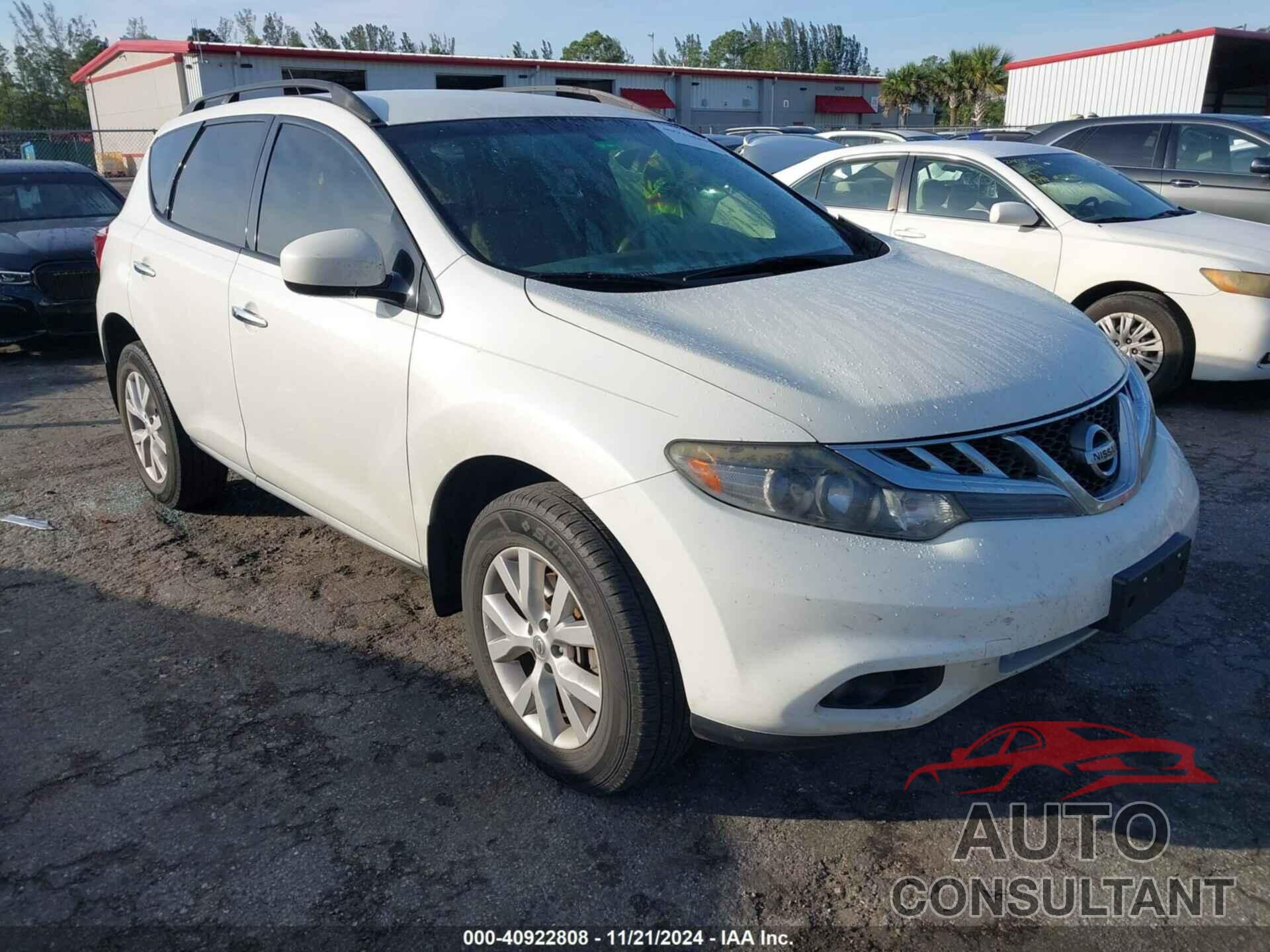 NISSAN MURANO 2014 - JN8AZ1MU5EW419726