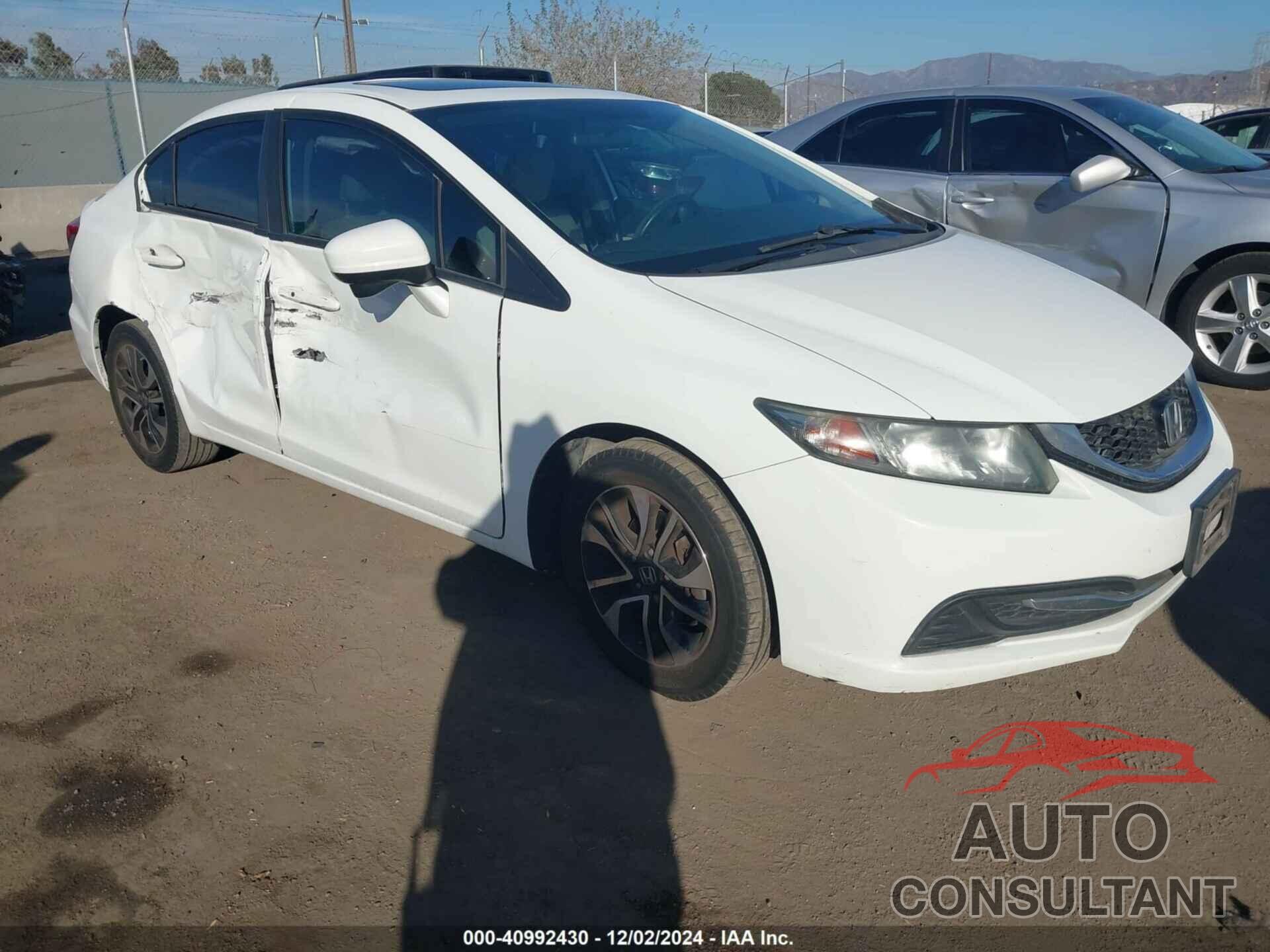 HONDA CIVIC 2014 - 19XFB2F82EE267765