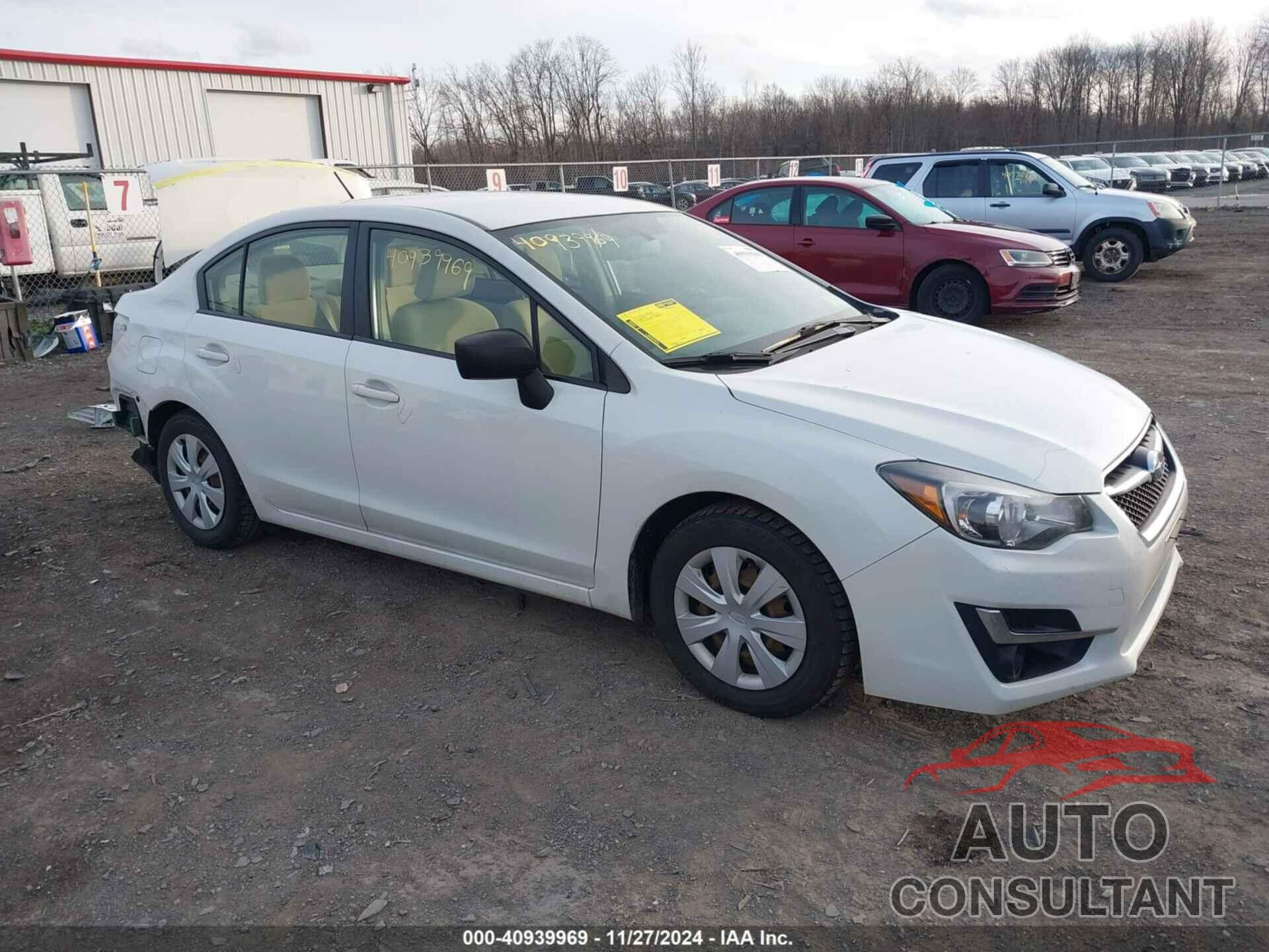SUBARU IMPREZA 2016 - JF1GJAA62GH005660