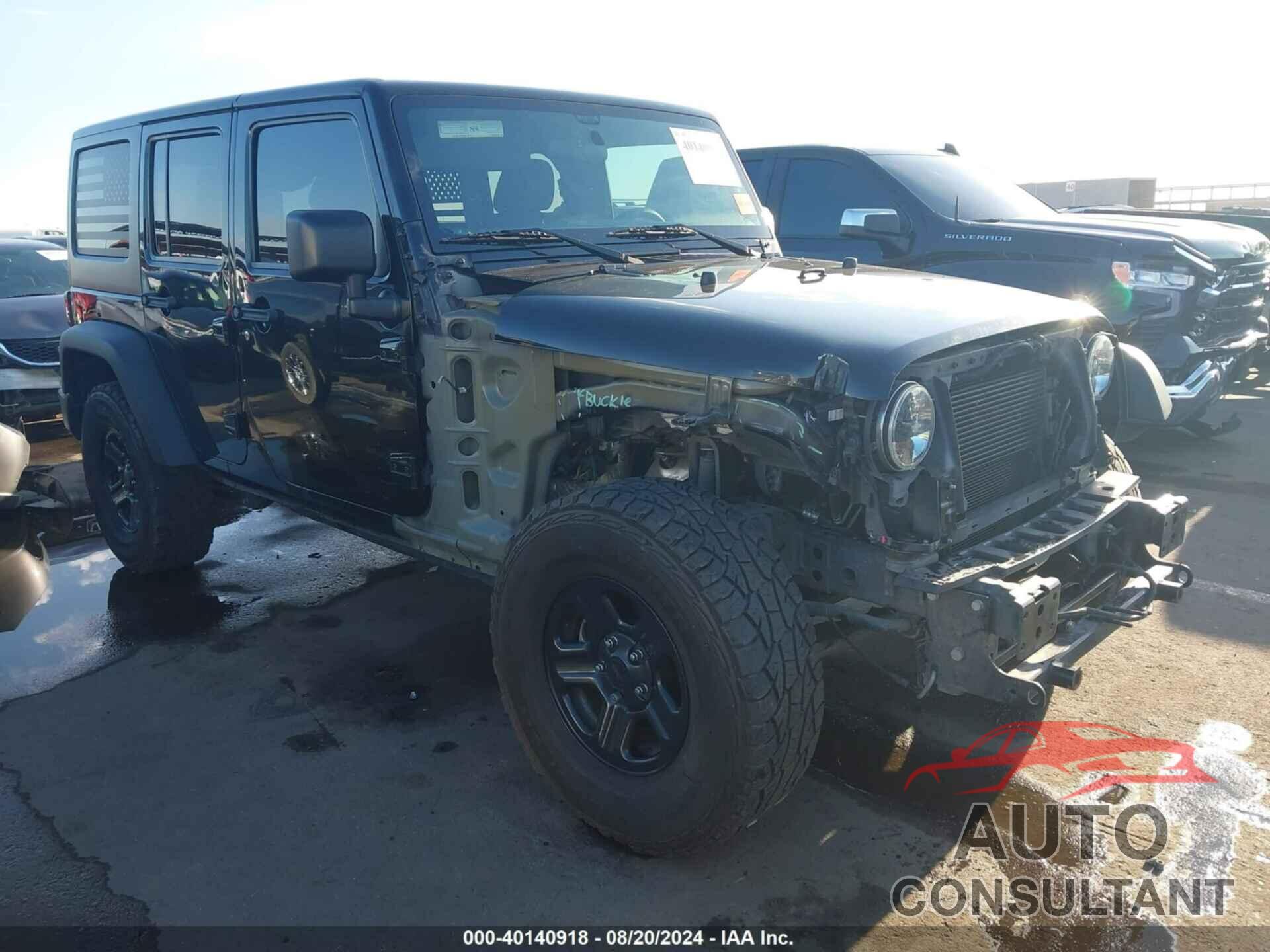 JEEP WRANGLER JK UNLIMITED 2018 - 1C4BJWDG2JL862684