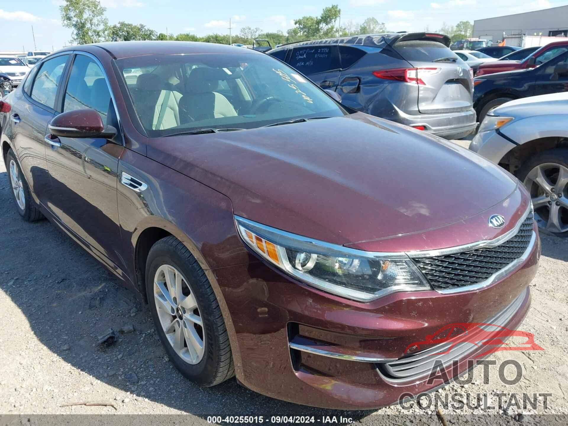 KIA OPTIMA 2016 - 5XXGT4L34GG113316