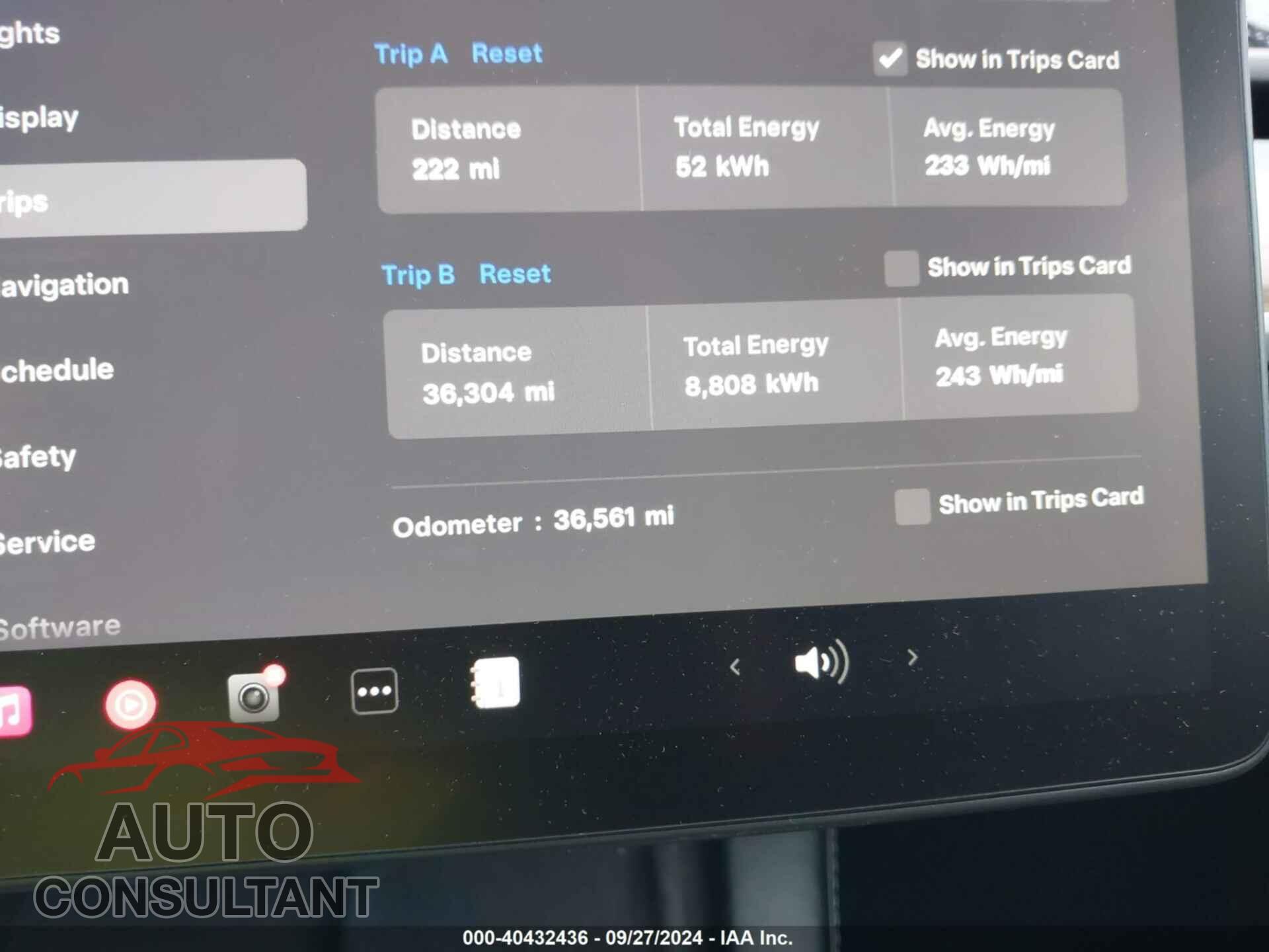 TESLA MODEL 3 2023 - 5YJ3E1EBXPF709304